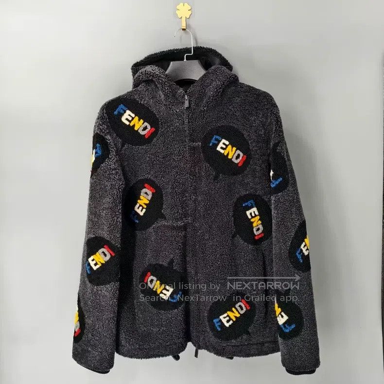 Fendi Fendi Goat Leather and Fur Jacket Size US L / EU 52-54 / 3 - 1 Thumbnail