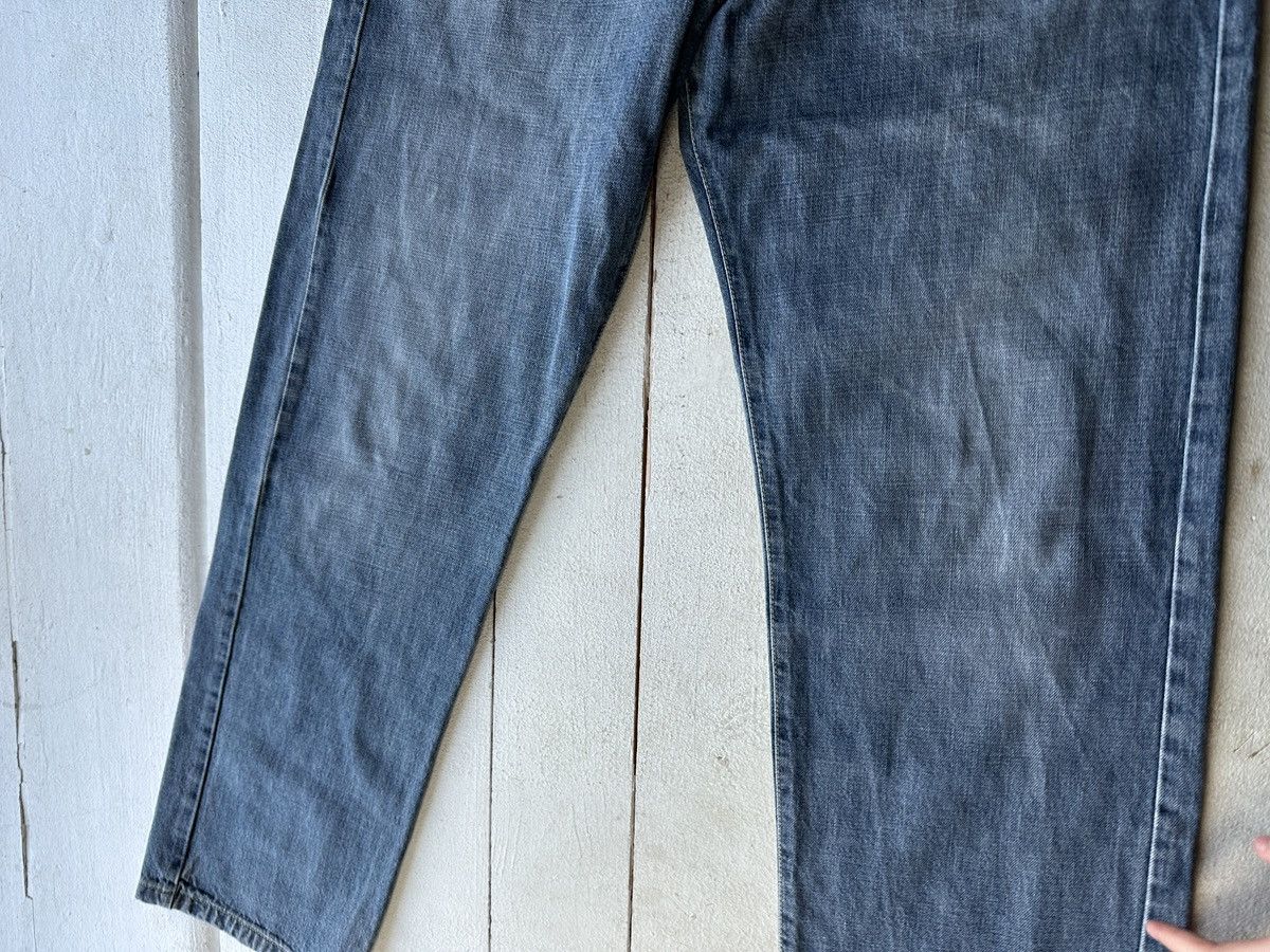 Hugo Boss 🚨 VNTG HUGO BOSS BLUE WASHED RARE MEN DENIM JEANS LUXURY Size US 33 - 3 Thumbnail