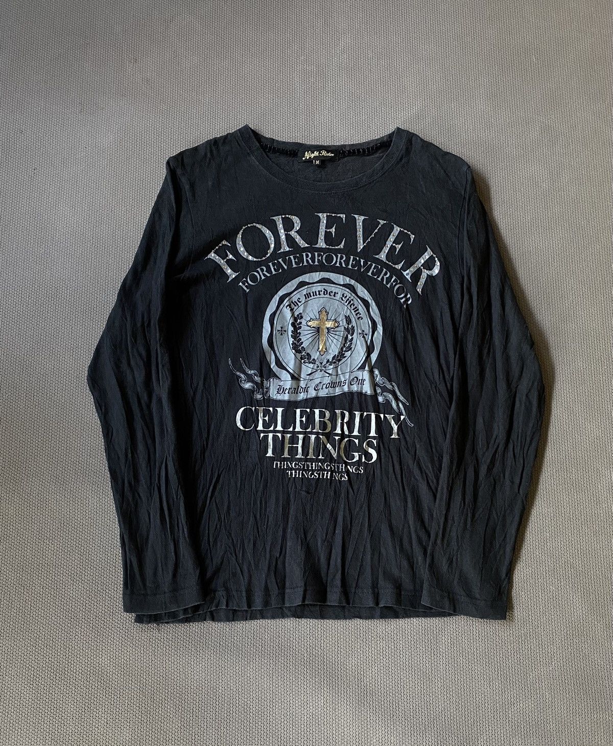 Hysteric Glamour × If Six Was Nine × Japanese Brand Y2k Night rider cross ifsixwasnine style tshirt Size US M / EU 48-50 / 2 - 1 Thumbnail