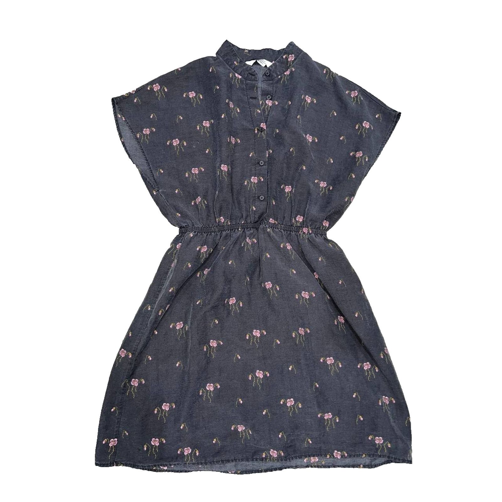 & Other Stories & other stories Relaxed Y2K Mini Dress Black Small A003163 Size S / US 4 / IT 40 - 2 Thumbnail