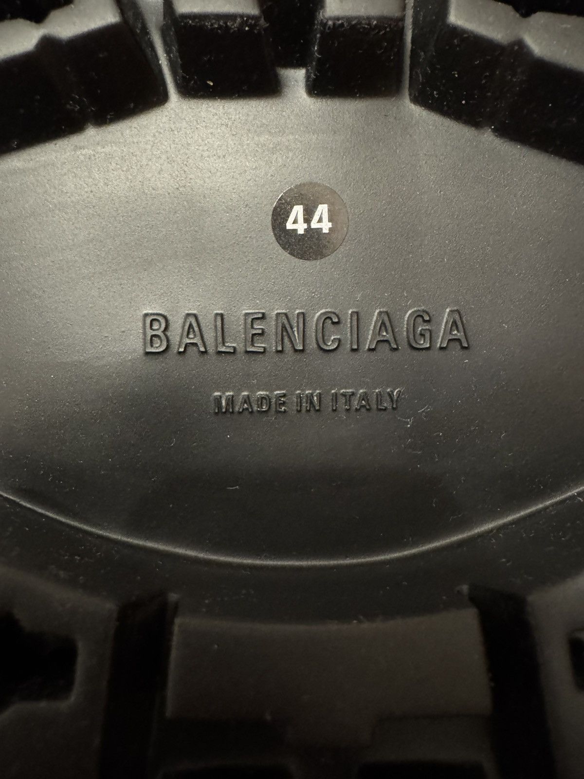 Balenciaga *NEW* Balenciaga Stomper Leather Black Boots Size US 11 / EU 44 - 11 Thumbnail