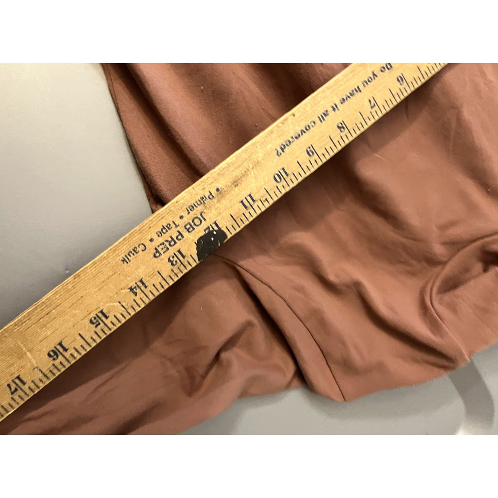 Abercrombie & Fitch Abercrombie & Fitch Soft A&F Collection Bodysuit Long Sleeve Brown S Mock Neck Shirt Women Size S / US 4 / IT 40 - 5 Thumbnail