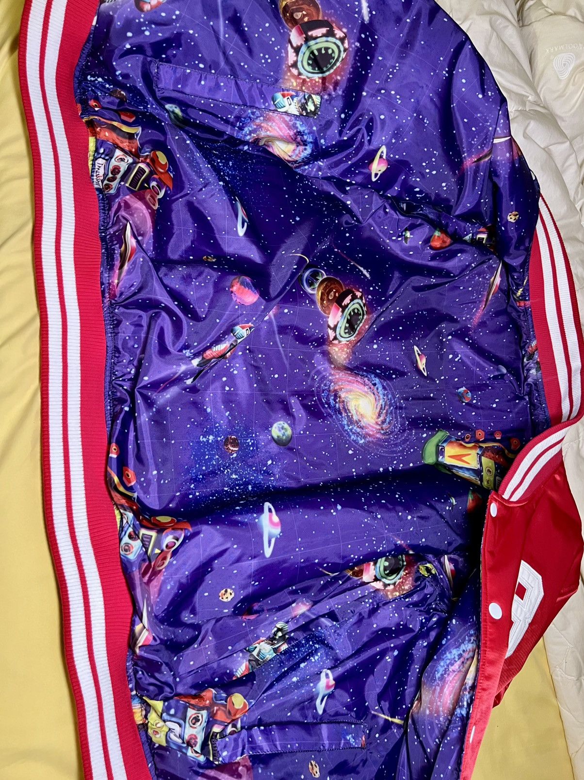 Billionaire Boys Club Billionaire Boys Club × Majestic (Reversible) Satin Bomber Size US XXL / EU 58 / 5 - 6 Thumbnail