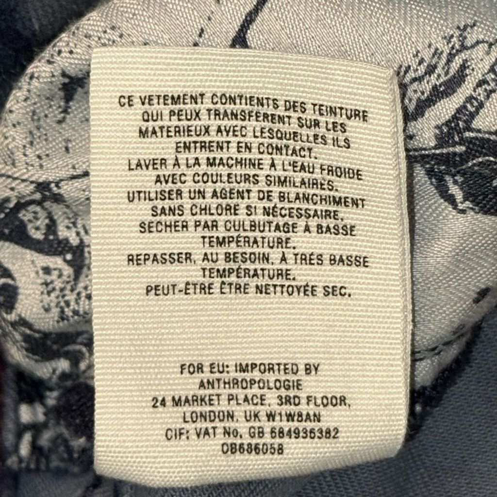 Anthropologie Anthropologie Pilcro Jeans Skinny Leopard Classic SZ 26 Blue Size 26" / US 2 / IT 38 - 11 Thumbnail