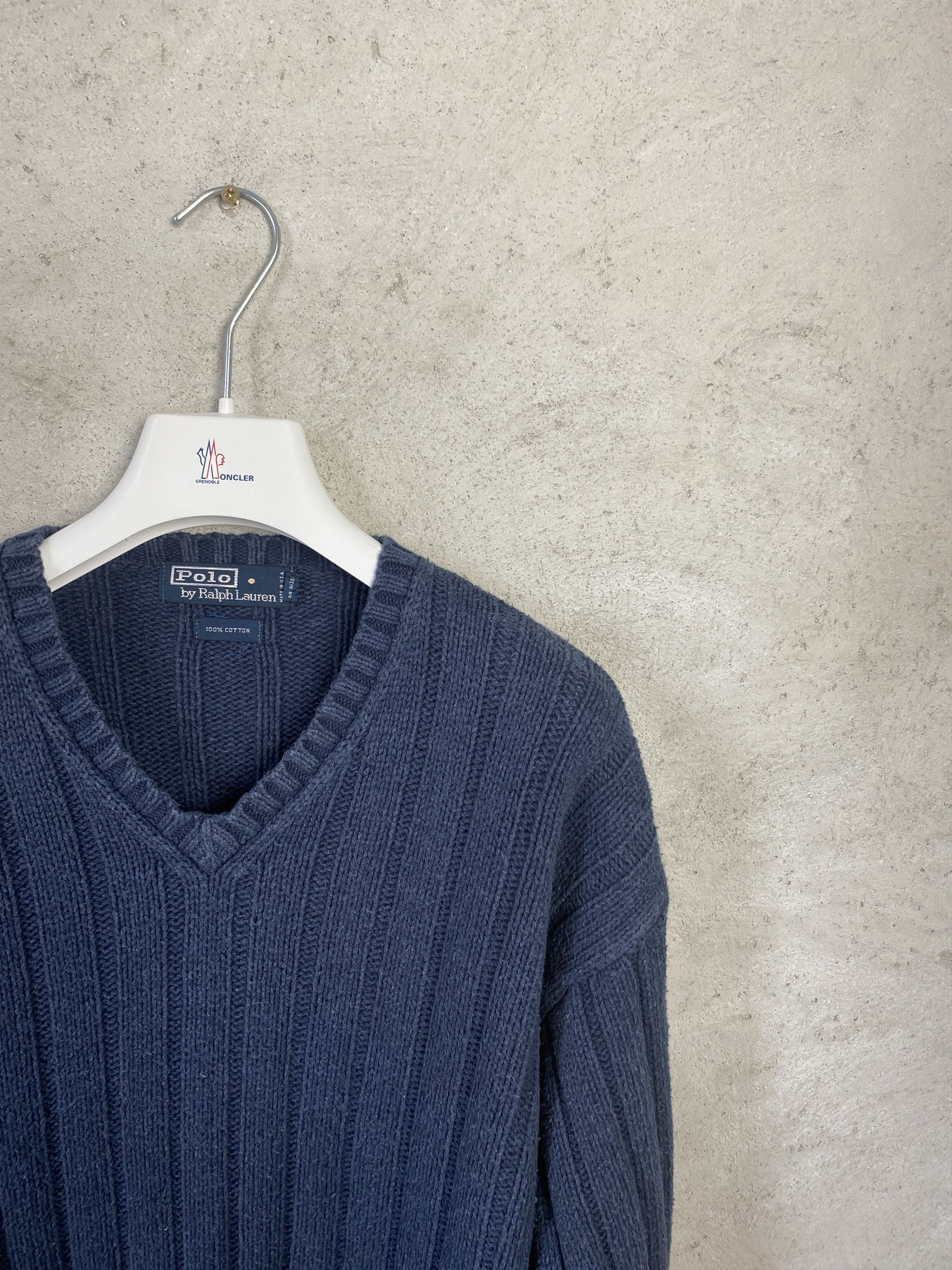 Polo Ralph Lauren Polo Ralph Lauren ribbed sweater knitwear vintage USA made Size US L / EU 52-54 / 3 - 2 Thumbnail