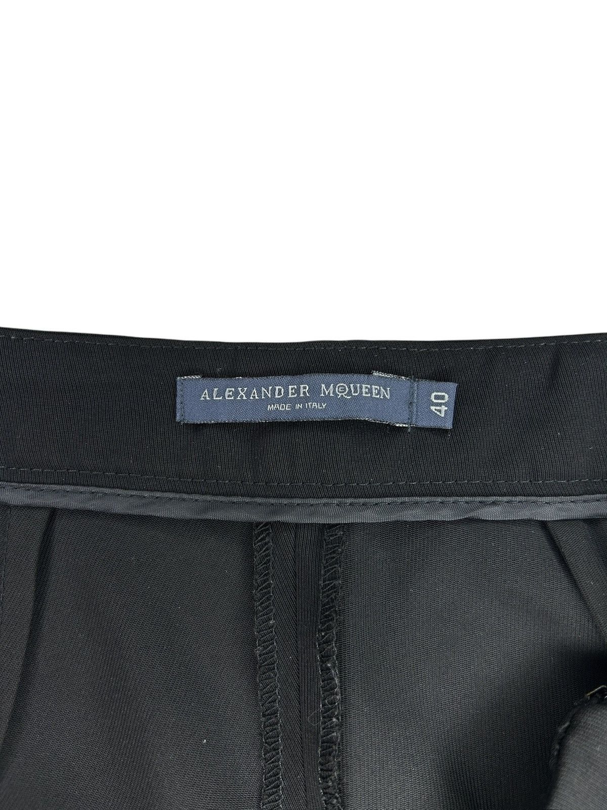 Alexander McQueen 2009 Drop Crotch Trousers Size 27" / US 4 / IT 40 - 3 Thumbnail