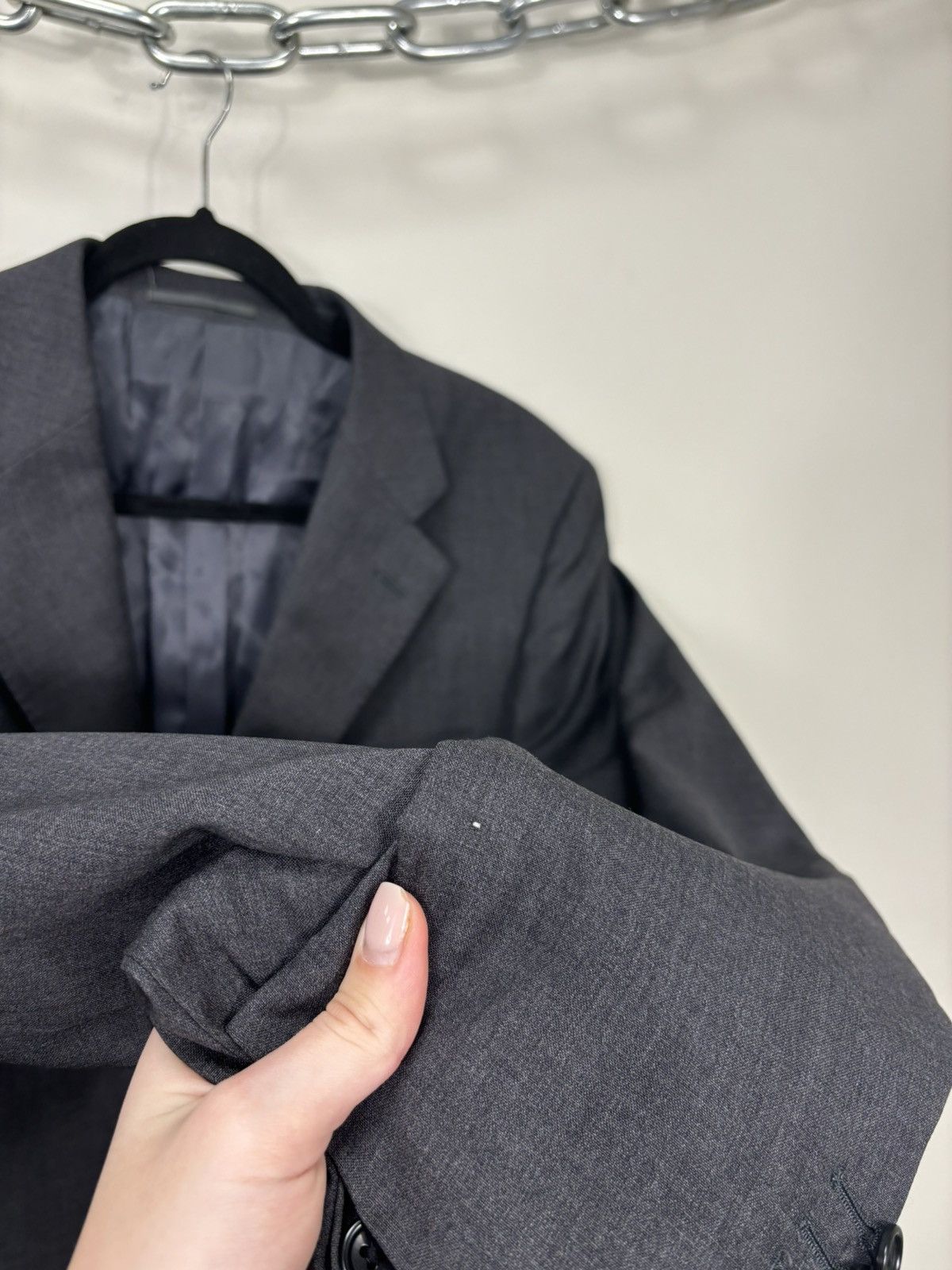 Boggi Boggi 3-Button Men’s Formal Luxury Wool Blazer Jacket Size 40R - 11 Thumbnail