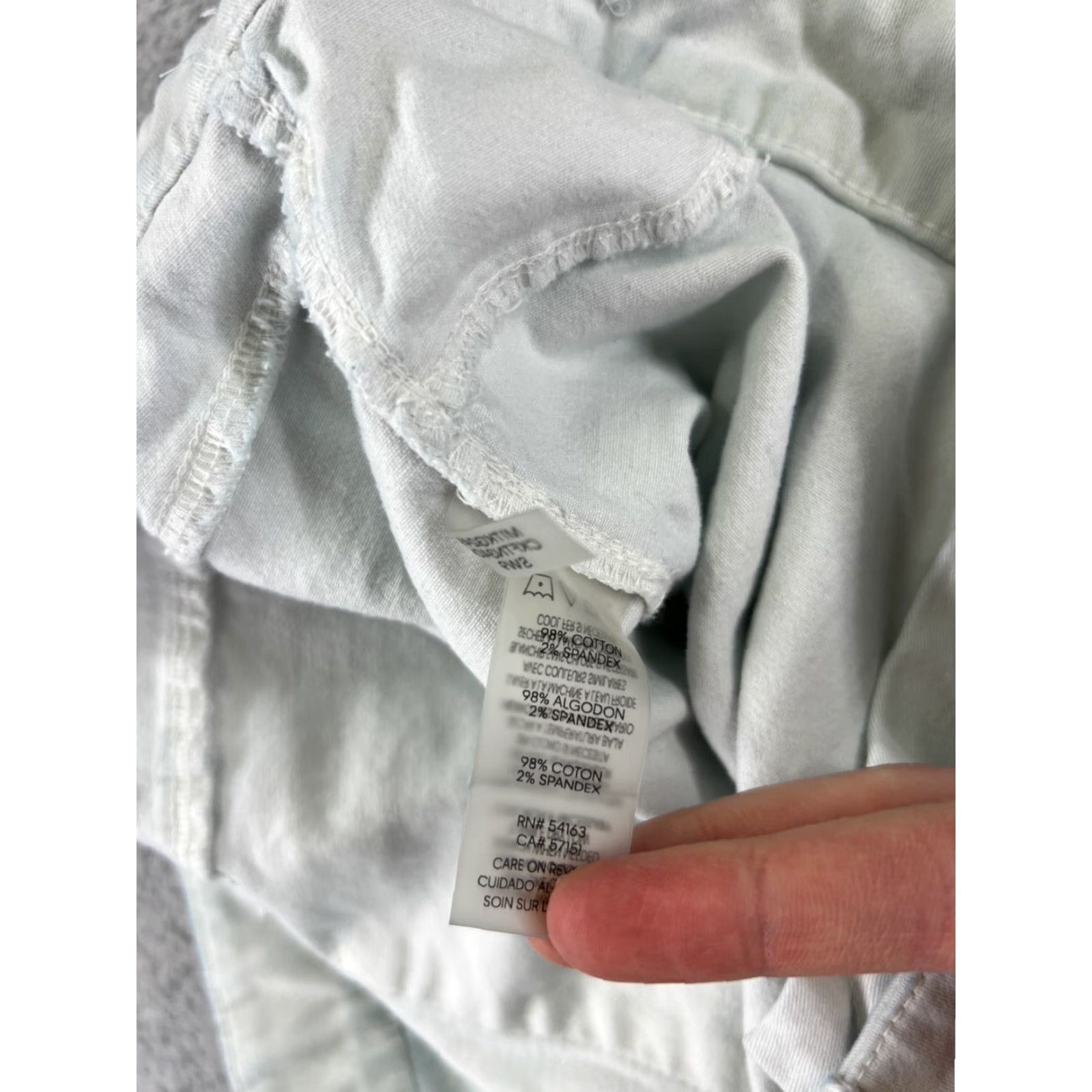 Calvin Klein Calvin Klein Jeans Women 14 Blue Denim Light Wash Tapered Cotton 33x26 Size 36" / US 14 / IT 50 - 7 Thumbnail