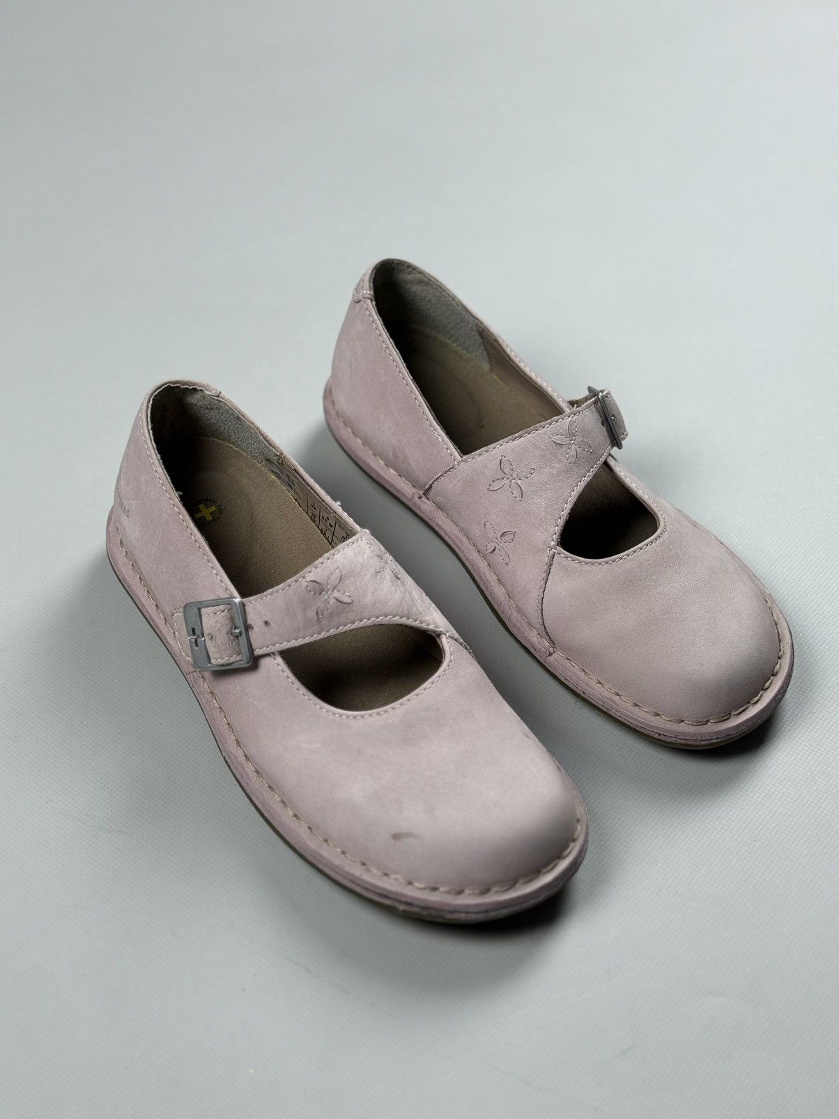 Dr. Martens Dr. Martens 3808 Mary Jane Ladies Leather Flats Sandals Size US 7 / IT 37 - 1 Thumbnail