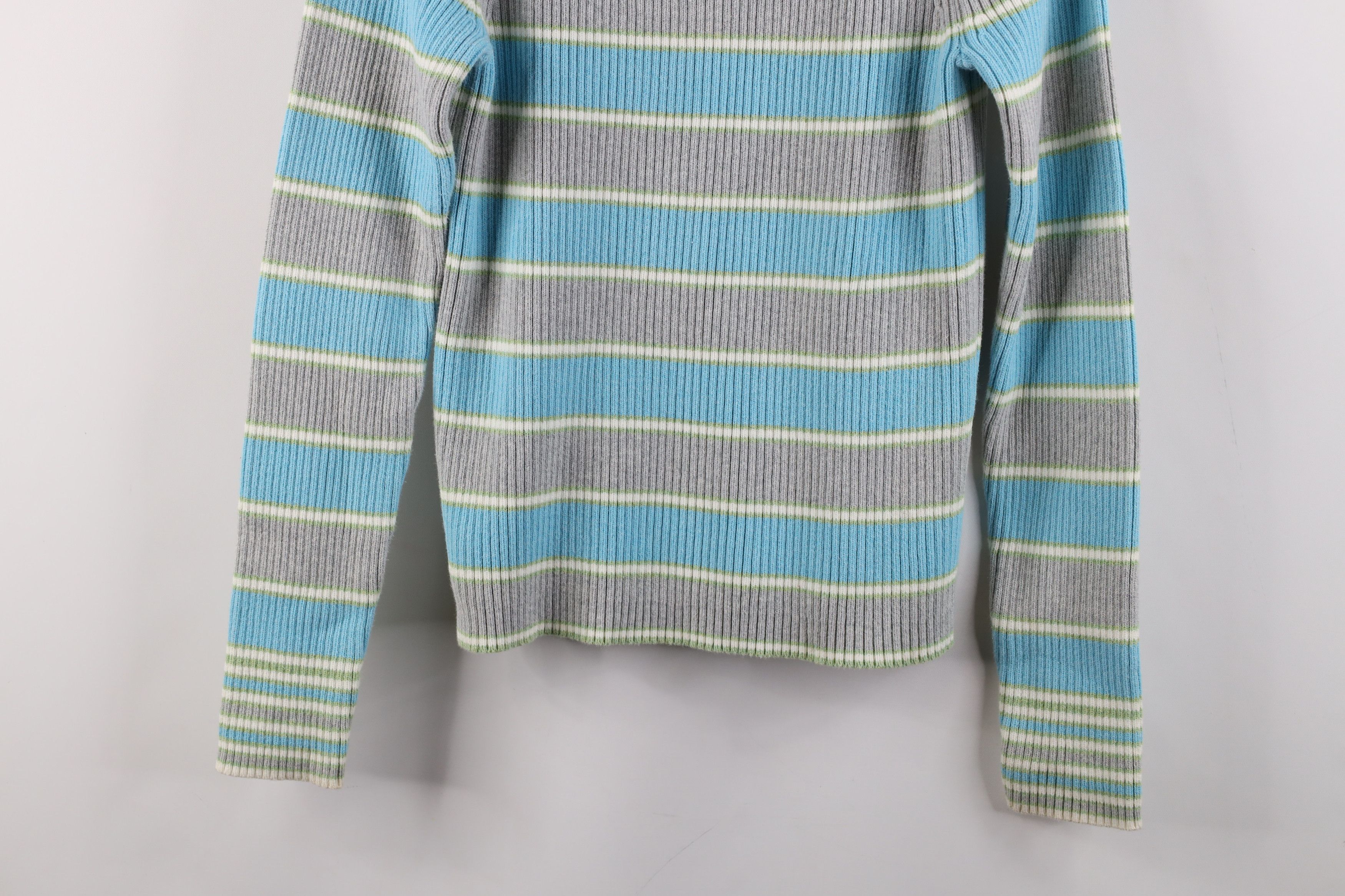 Eddie Bauer × Vintage Vintage Eddie Bauer Ribbed Knit Stretch Turtleneck Sweater Size M / US 6-8 / IT 42-44 - 9 Thumbnail