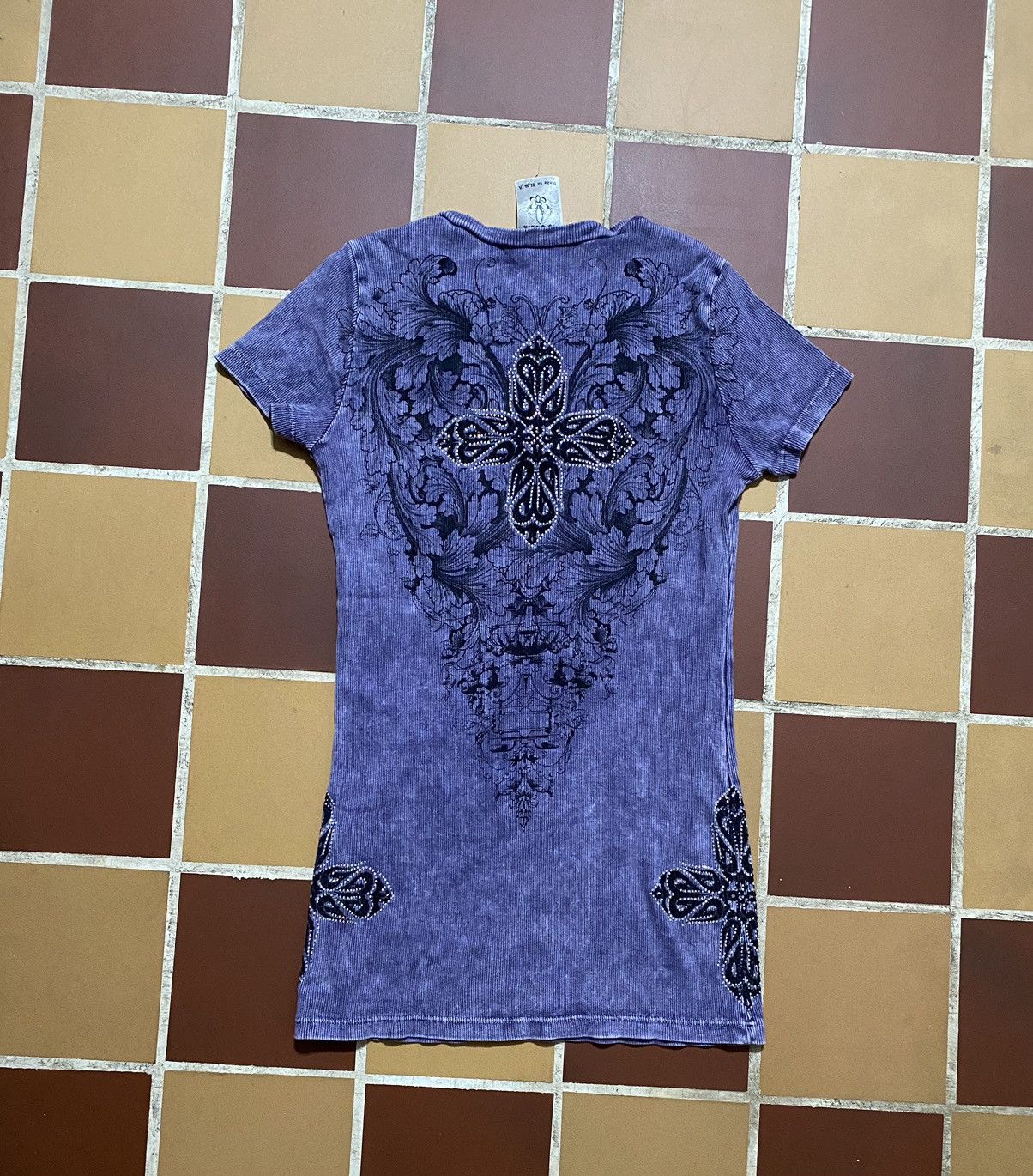 Vintage Vintage Y2K Vocal 2000s Punk Grunge Goth Shirt Size L / US 10 / IT 46 - 4 Thumbnail