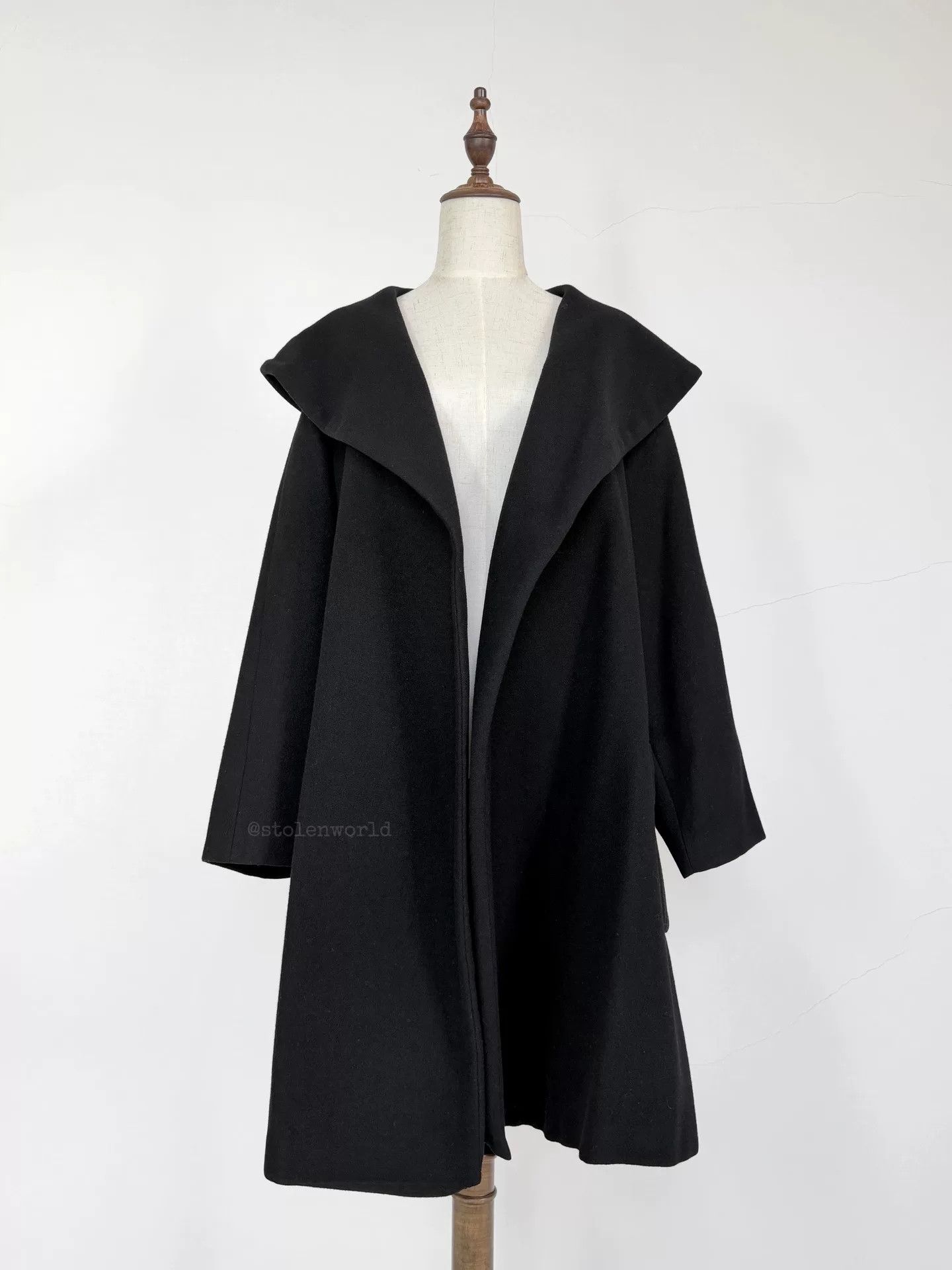 Y's Y's Wool Oversized Coat Size L / US 10 / IT 46 - 1 Thumbnail