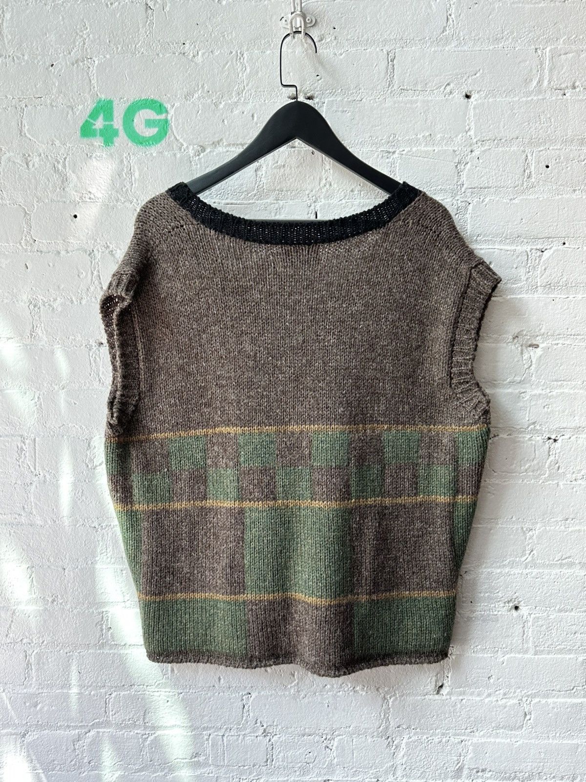 Enfants Riches Deprimes ERD LORO PIANA CHECKARD SLEEVLESS SZ M Size US M / EU 48-50 / 2 - 4 Thumbnail