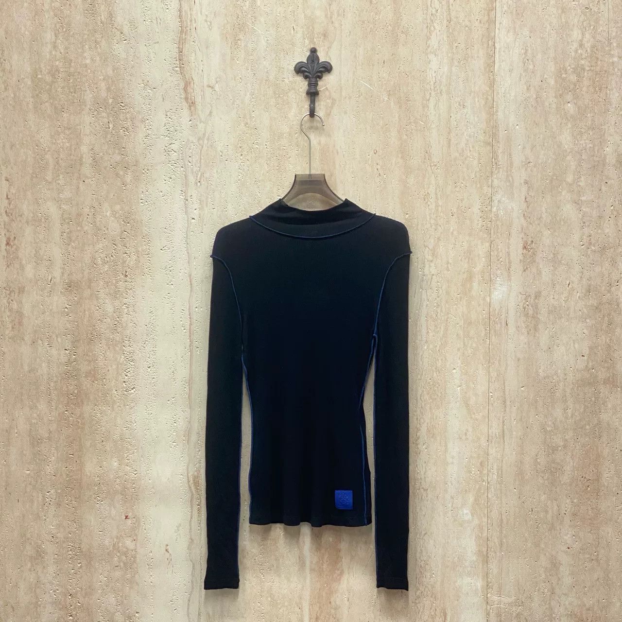 Loewe Loewe Black Logo Stitch Knit Sweater Size US M / EU 48-50 / 2 - 1 Thumbnail