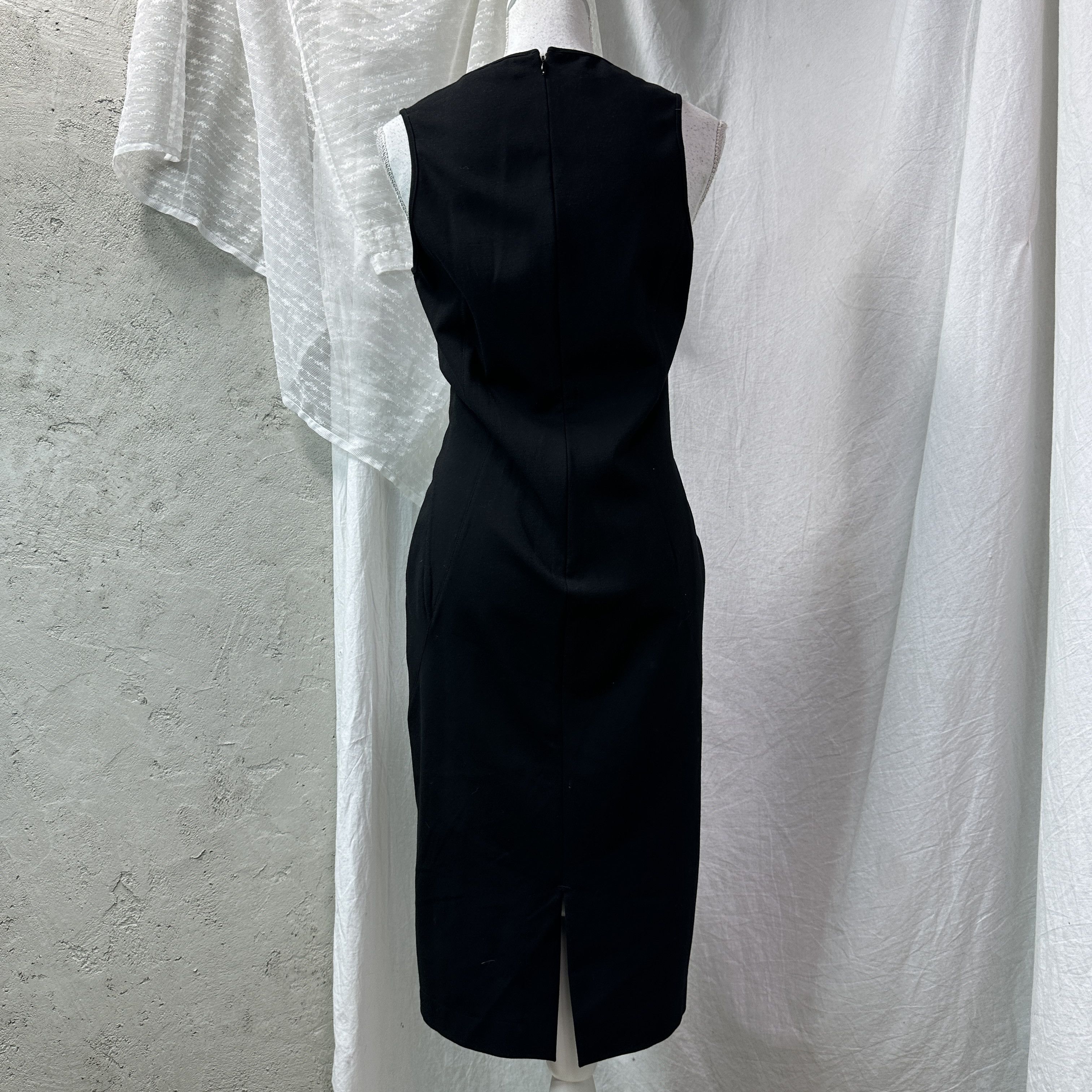 Miss Sixty Vintage Classy Buckled Miss Sixty Midi Dress Y2K Size L / US 10 / IT 46 - 8 Thumbnail