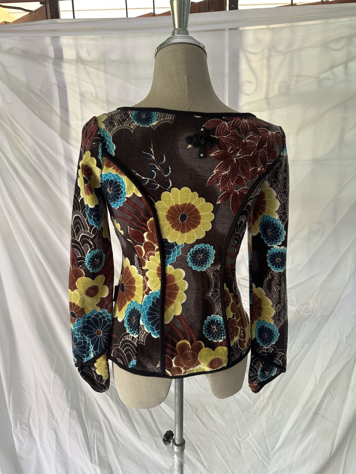 Japanese Brand Ozz oneste long sleeve top Size XS / US 0-2 / IT 36-38 - 4 Thumbnail