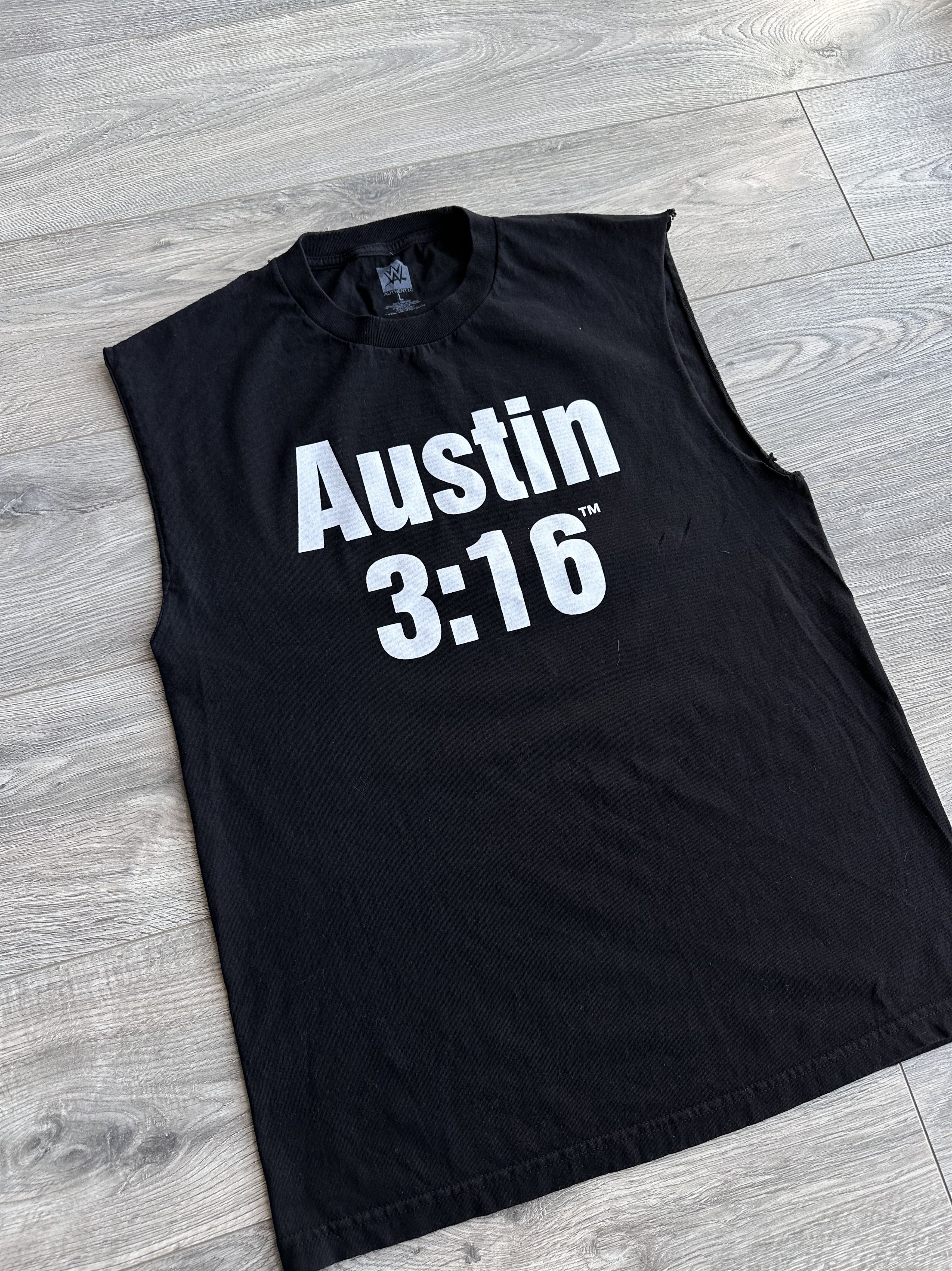 WWE Stone cold steve austin t shirt sleeveless Size US L / EU 52-54 / 3 - 2 Thumbnail