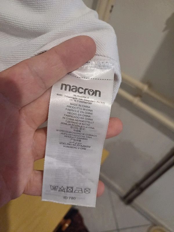 Macron Macron Lazio 2020-21 long sleeve training shirt Size US M / EU 48-50 / 2 - 9 Thumbnail