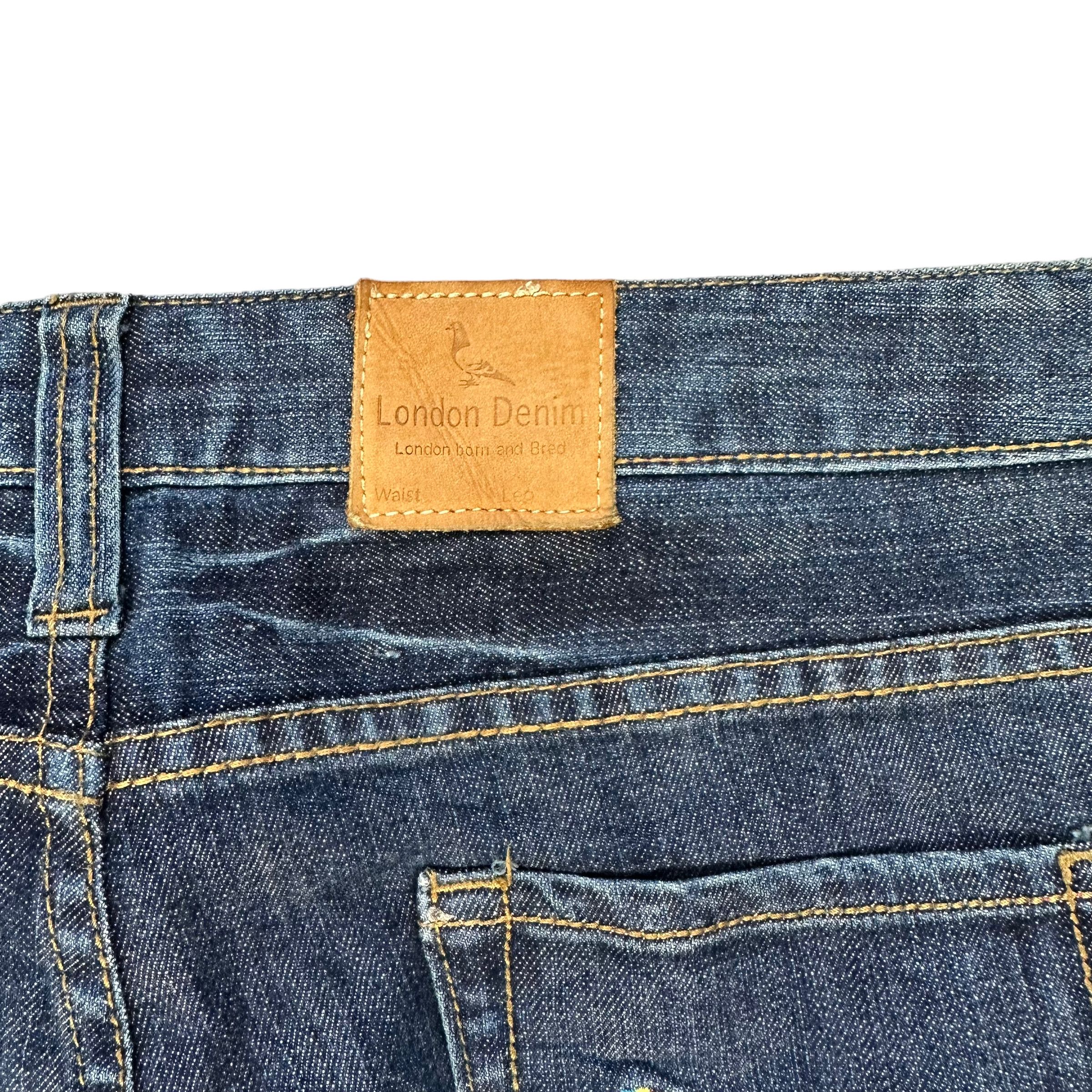 Japanese Brand LONDON DENIM BORN AND BRED JEANS #7626-158 Size 37" - 13 Thumbnail