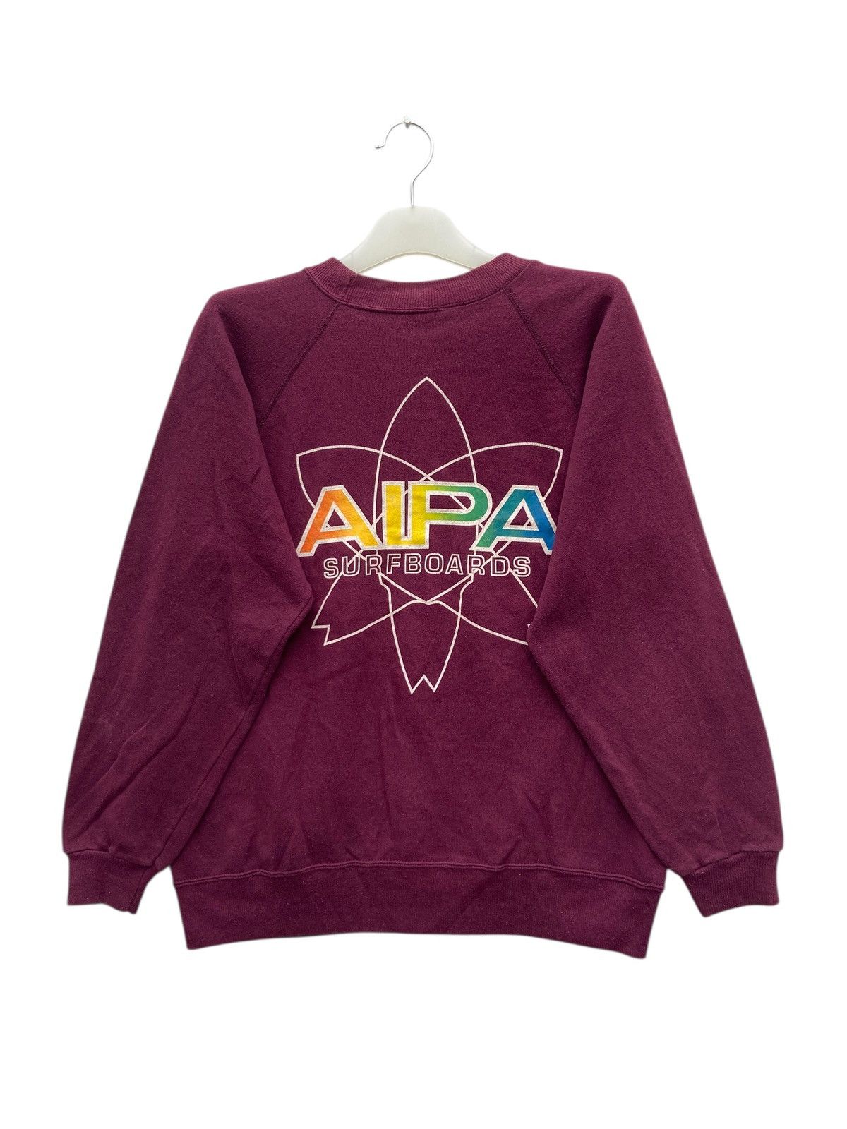 Vintage Vintage Aipa Surf Back Hit Logo Sweatshirt Size US M / EU 48-50 / 2 - 1 Thumbnail