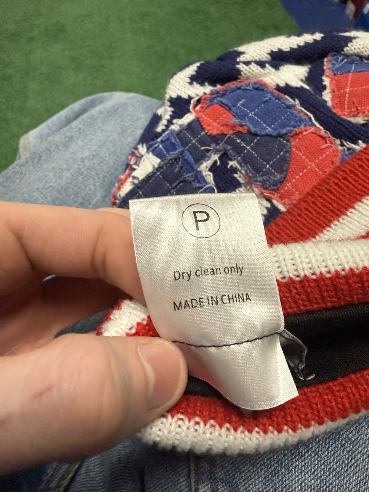 Who Decides War Who decides war patchwork beanie Size ONE SIZE - 5 Thumbnail