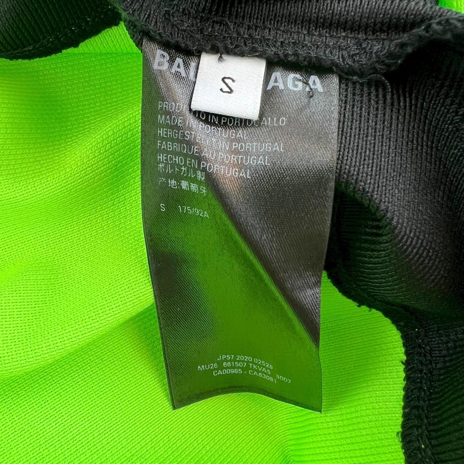 Balenciaga Neon Layered Polo Shirt