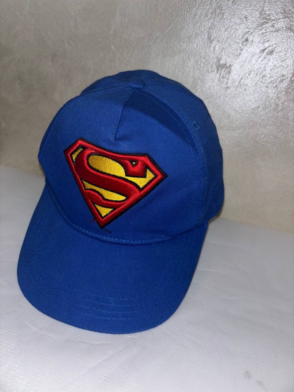 Vintage 🔥Superman Blue Baseball Cap with Warner Bros Superman Logo Size ONE SIZE - 6 Thumbnail
