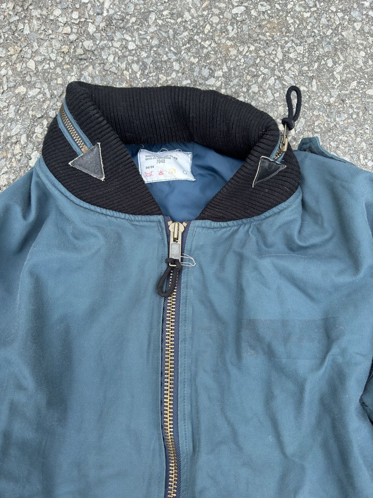 Vintage 70s-80s Rare Vintage Military Jacket Cropped Fit Size US XL / EU 56 / 4 - 7 Thumbnail