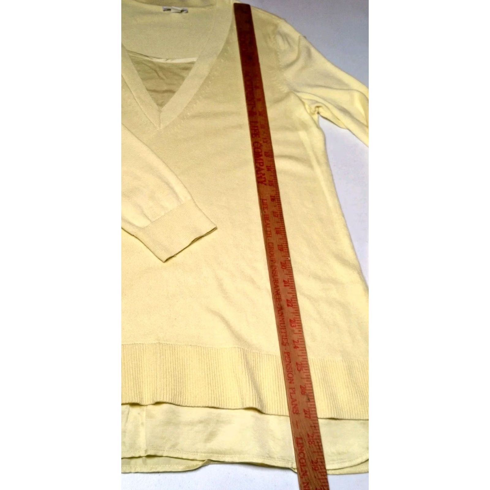 J. Jill - "Yellow Satin" is the most common feature of item Size S / US 4 / IT 40 - 4 Thumbnail