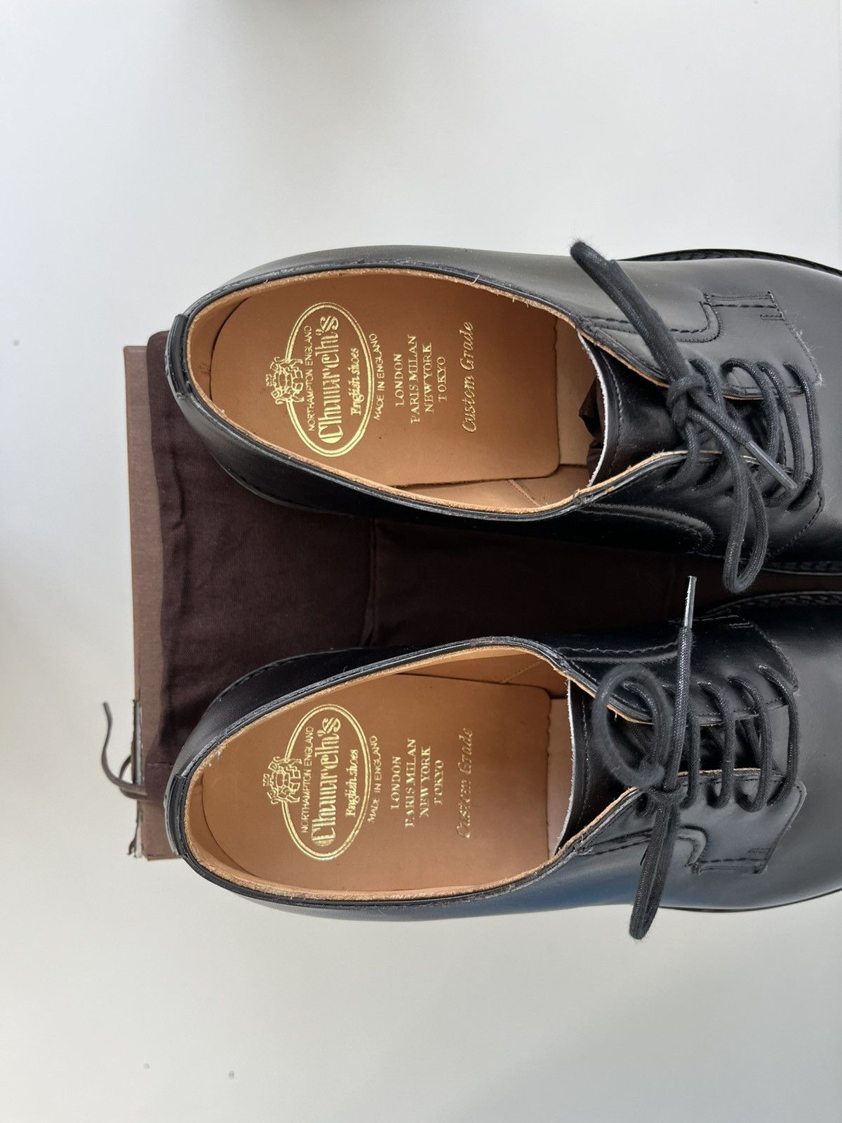 Church's Woodbridhe/shannon black leather derby Size US 10 / EU 43 - 9 Thumbnail