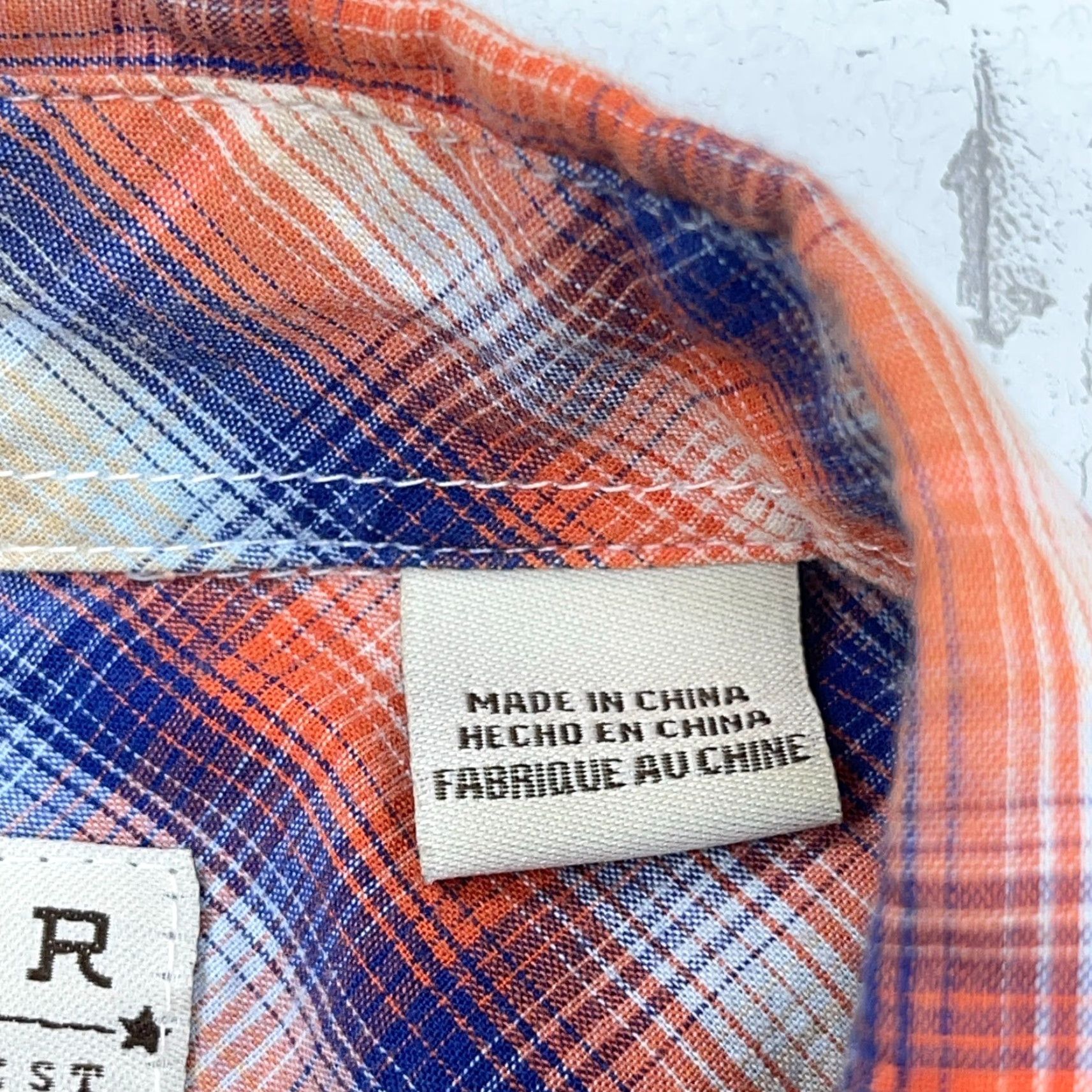 Roper Roper Shirt Men 2XL Plaid Button-Up Western Casual Workwear Red Blue Pearl Snap Cowboy Rodeo Yoke Size US XXL / EU 58 / 5 - 5 Thumbnail