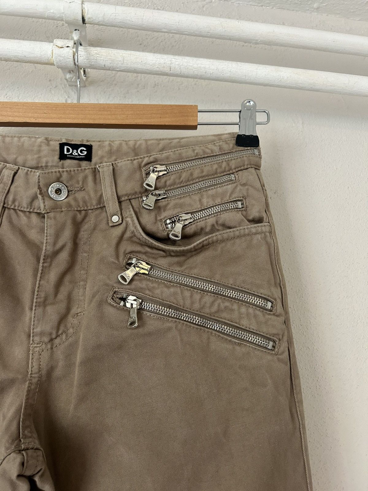 Dolce & Gabbana Zipper Jeans Size US 31 - 3 Thumbnail