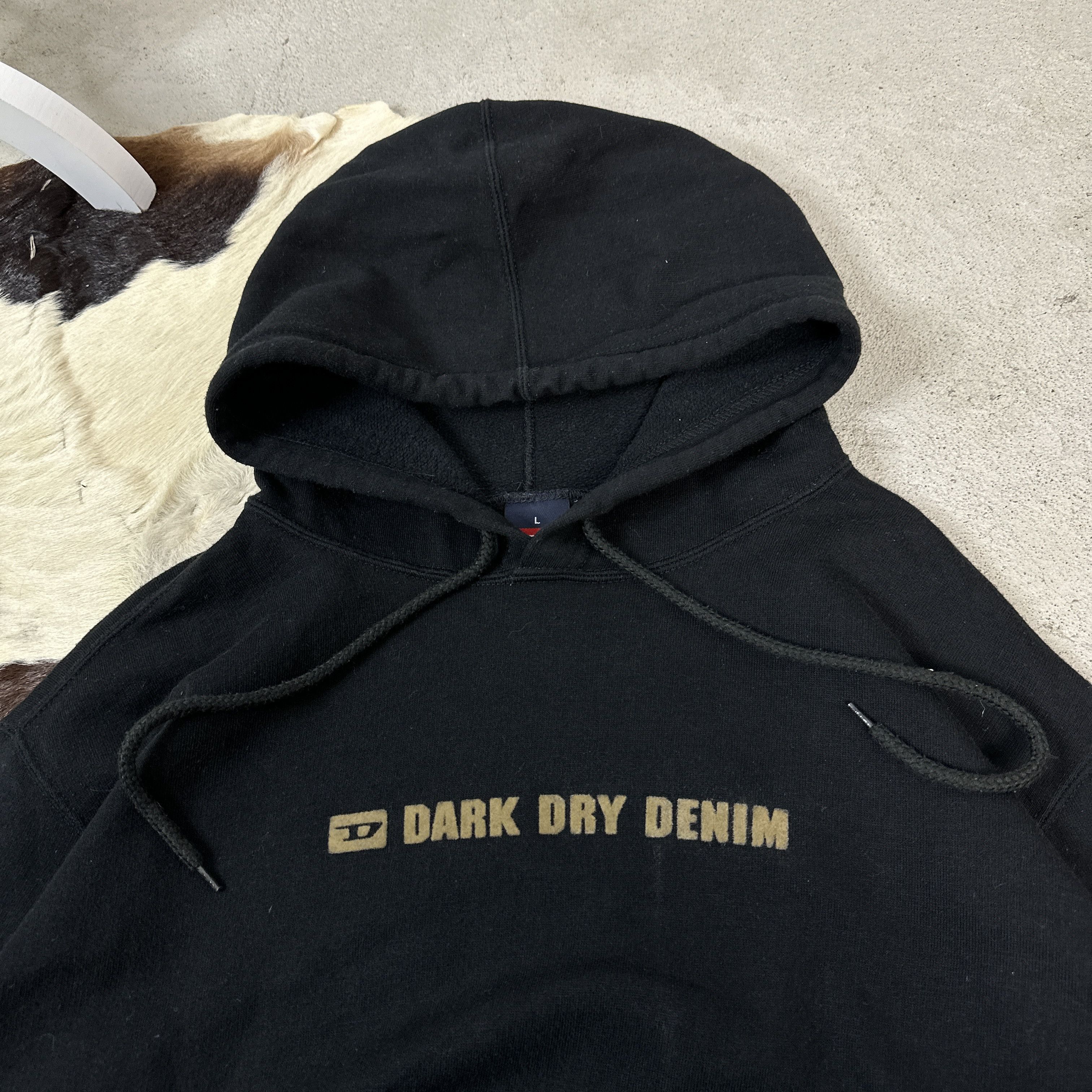 Diesel × Vintage Vintage Diesel 90s Avant-Garde sweatshirt Size US L / EU 52-54 / 3 - 3 Thumbnail