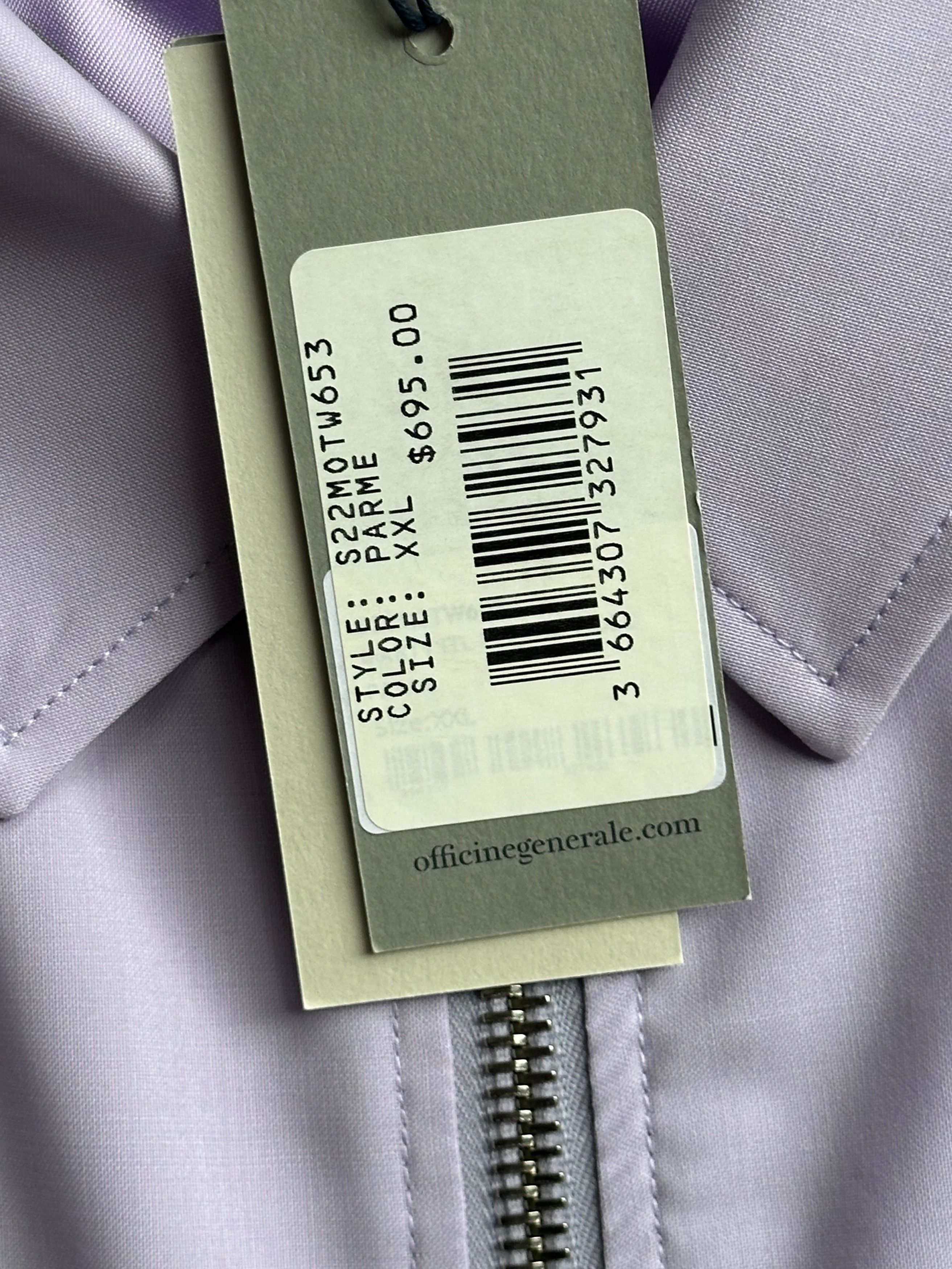 Officine Generale Officine Générale Marty Wool Jacket - Parme - XXL (NWT) Size US XXL / EU 58 / 5 - 3 Thumbnail