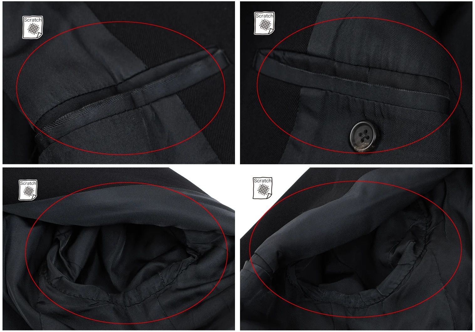 Yohji Yamamoto Yohji Yamamoto Wool Gabardine Jacket Black M Size US M / EU 48-50 / 2 - 13 Thumbnail