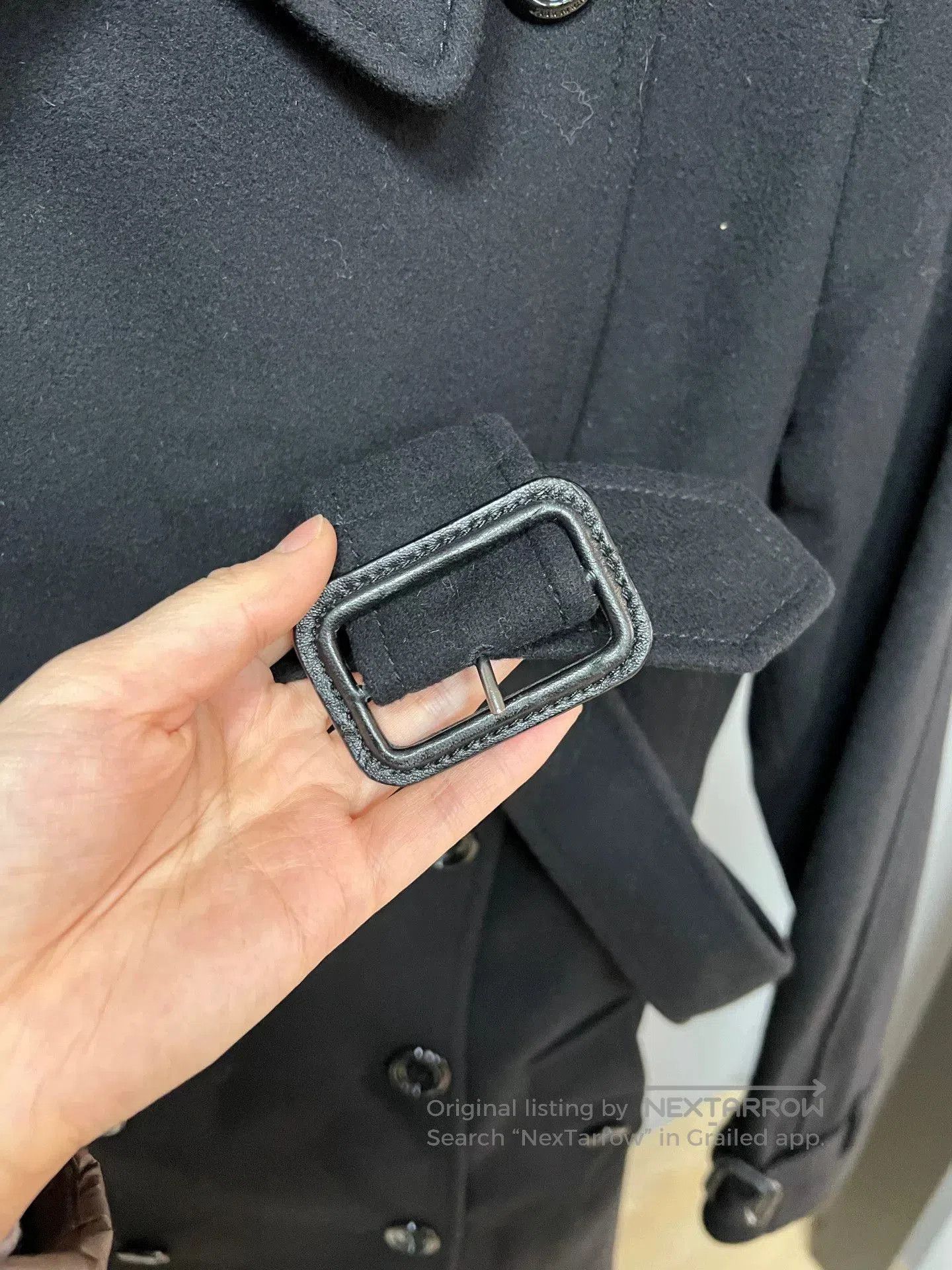 Burberry burberry wool coat in excellent condition. Size S / US 4 / IT 40 - 3 Thumbnail