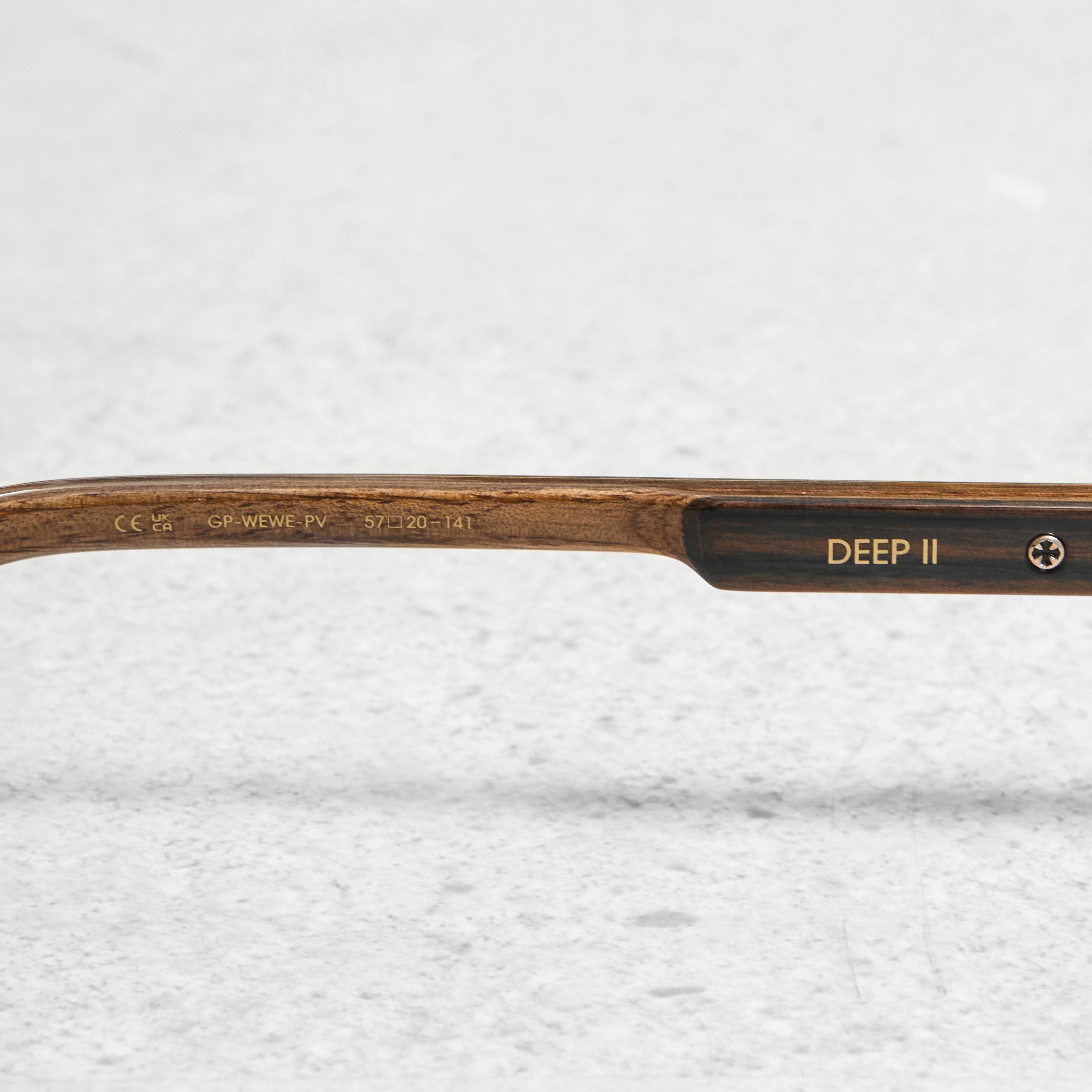 Chrome Hearts CHROME HEARTS DEEP II Gold Plated/Wood Ebony Walnut Ebony-PV Size ONE SIZE - 4 Thumbnail