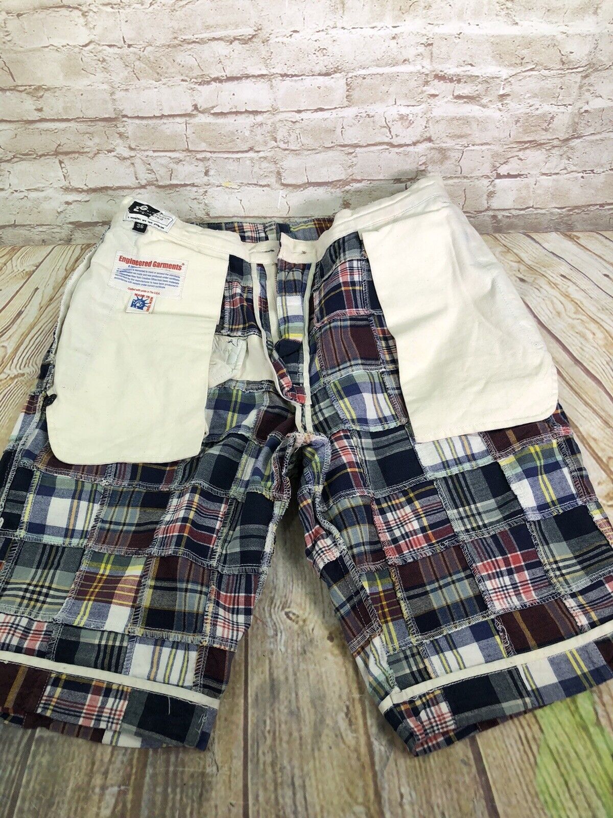 Engineered Garments ENGINEERED GARMENTS madras shorts Size US 36 / EU 52 - 9 Thumbnail
