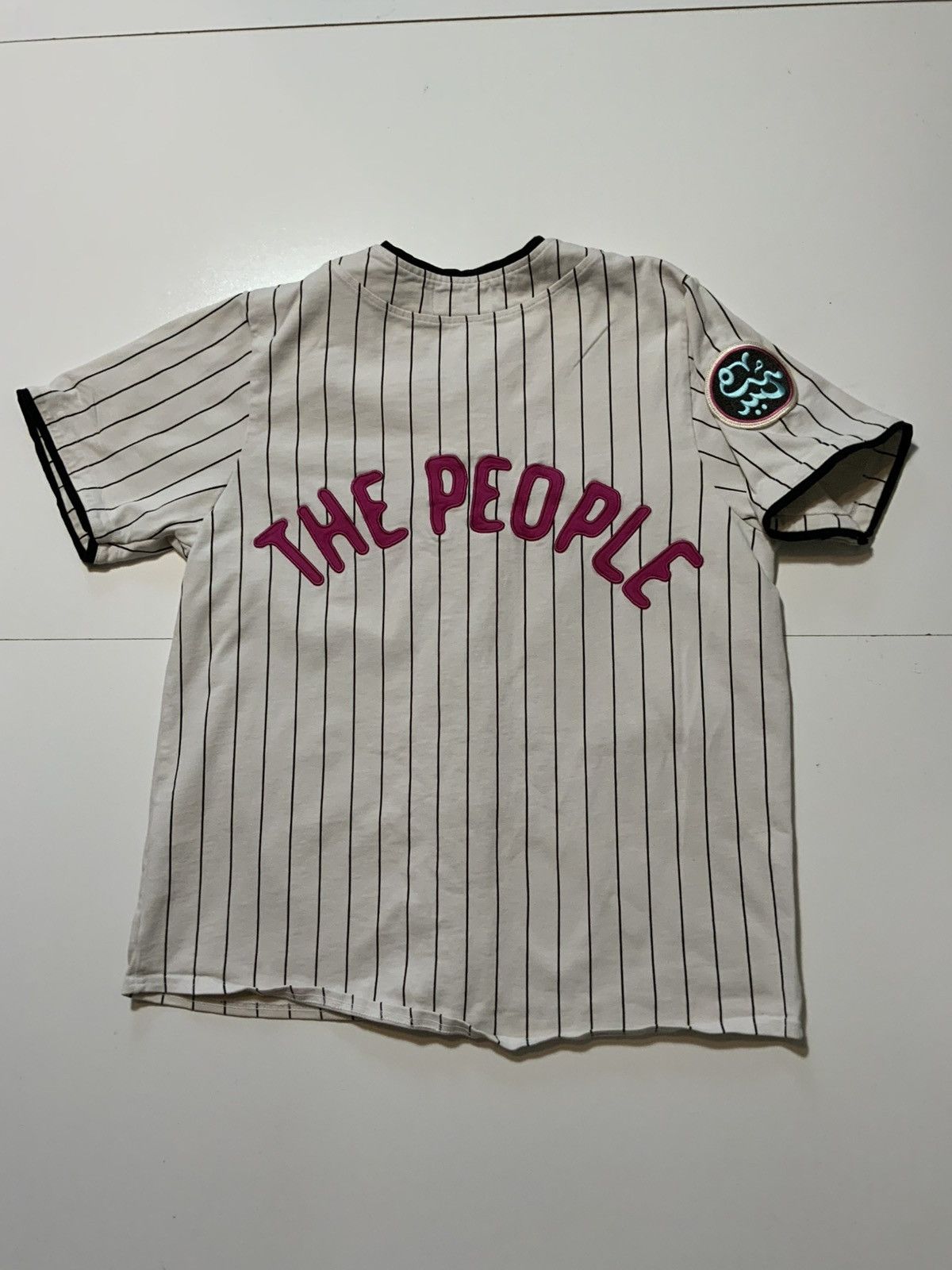 Other Grimey The Infamous GRMY The People Striped Baseball Jersey Size US M / EU 48-50 / 2 - 4 Thumbnail