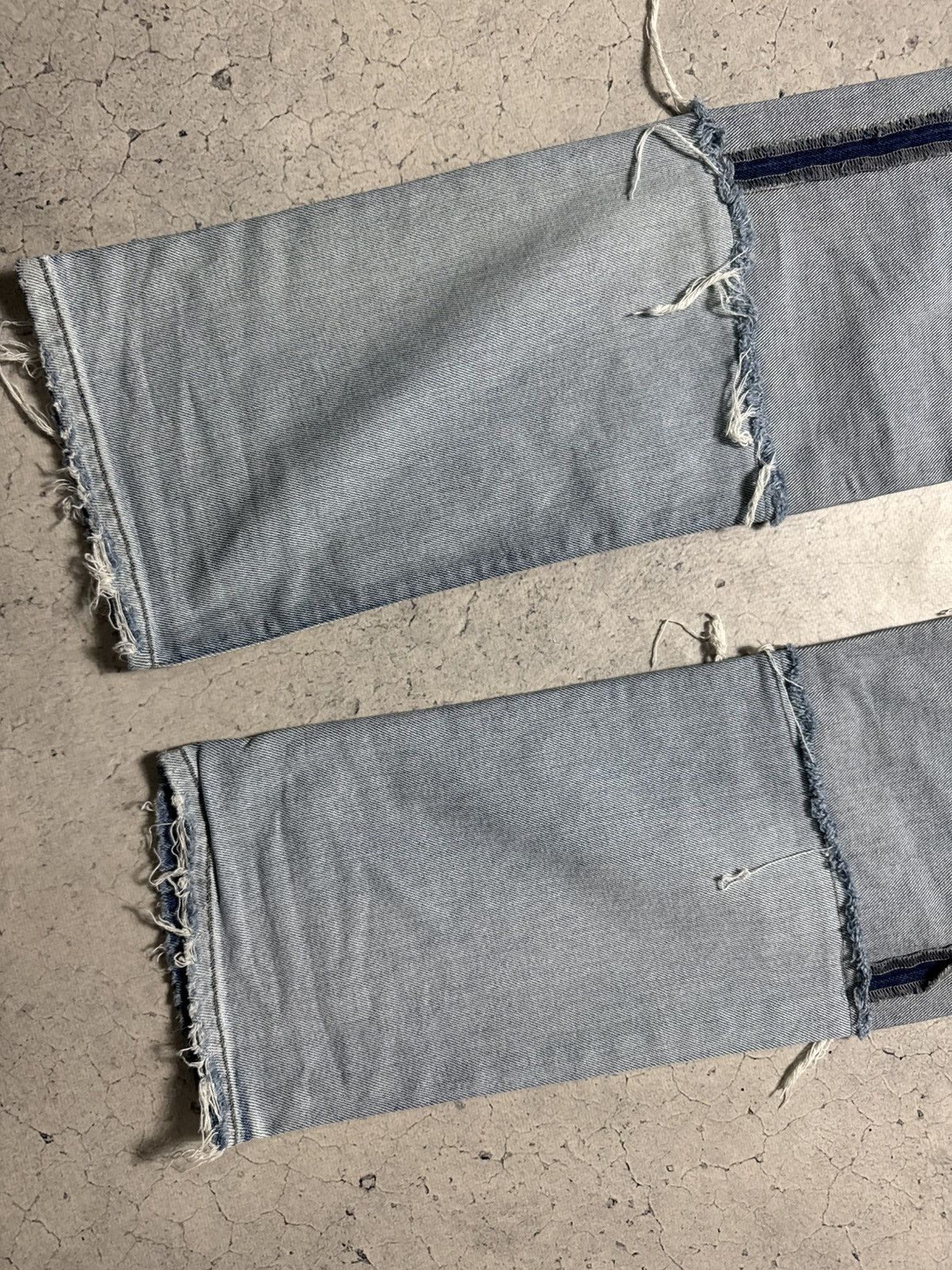 Diesel Diesel Big Logo Denim Jeans Light Blue Size US 34 / EU 50 - 10 Thumbnail