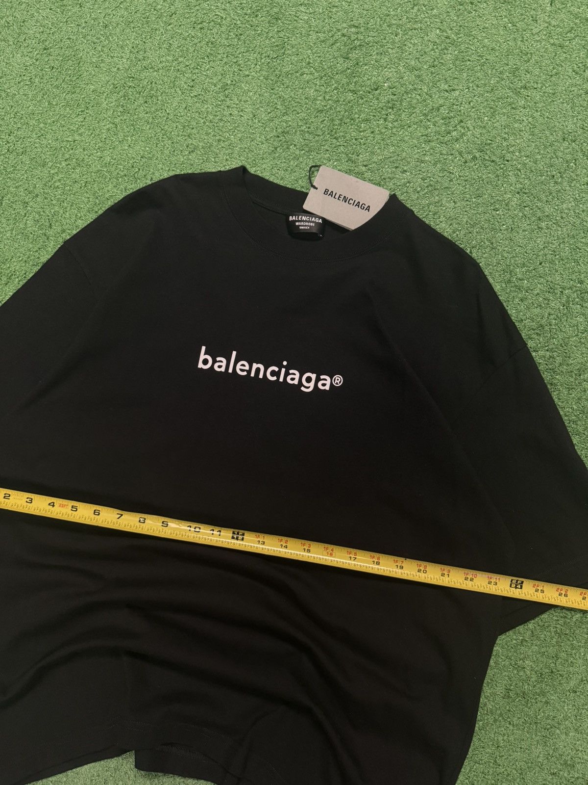 Balenciaga Black balenciaga copyright logo tee Size US XL / EU 56 / 4 - 2 Thumbnail