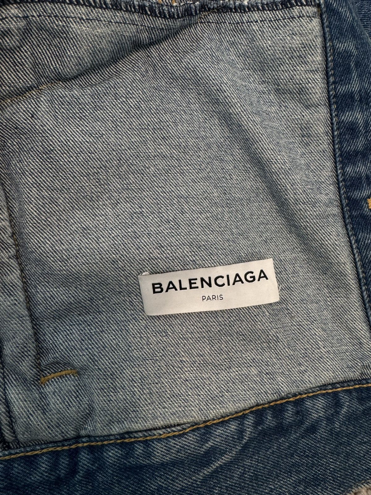 Balenciaga Balenciaga Swing denim jacket Size XL / US 12-14 / IT 48-50 - 5 Thumbnail