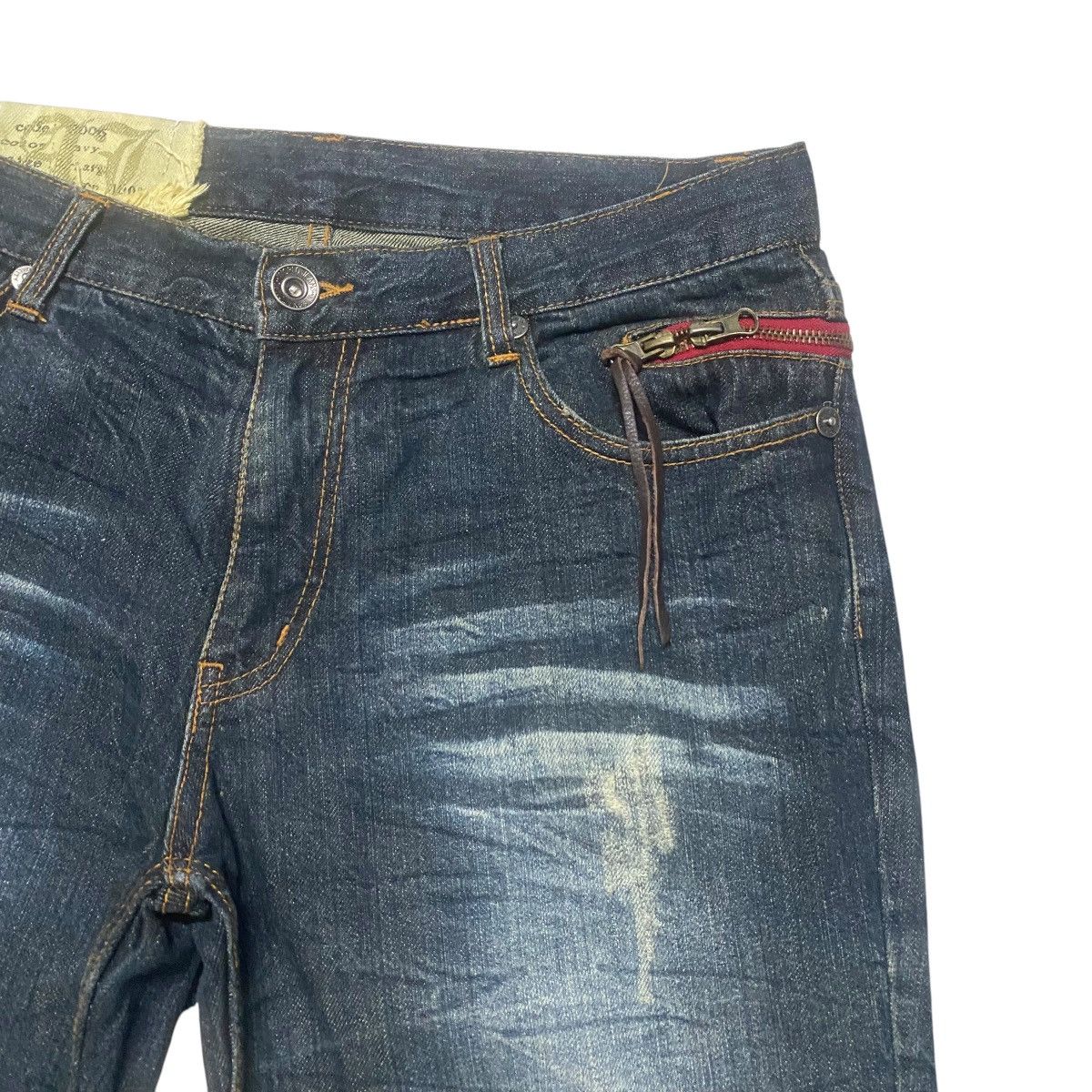 Japanese Brand Antfui Denim Zipper Jeans Size US 32 / EU 48 - 5 Thumbnail