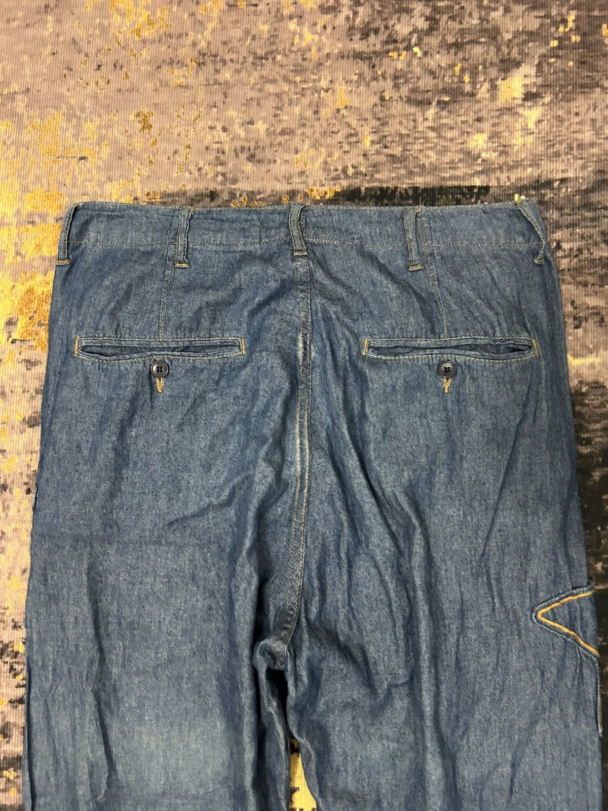 Ne-Net Ne-Net Issey Miyake Star Pocket Pants Size US 32 / EU 48 - 6 Thumbnail
