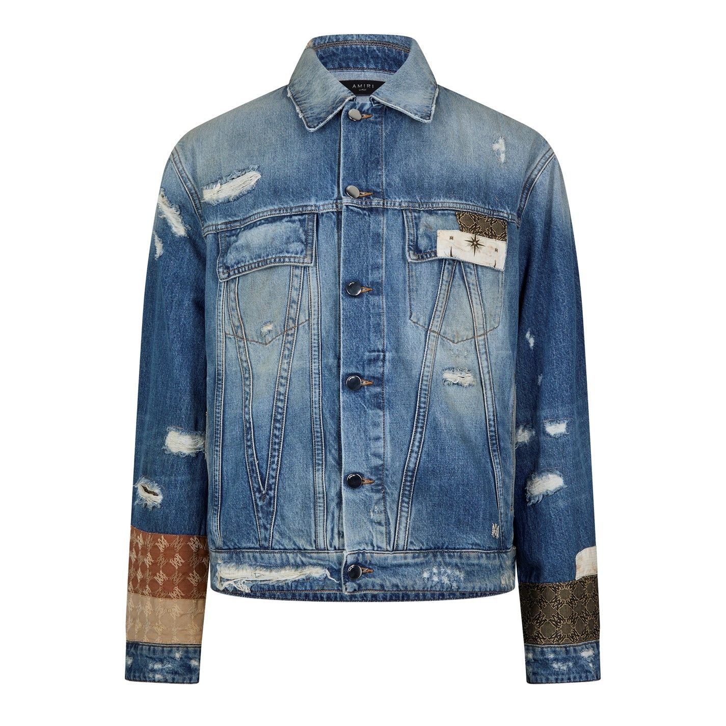 Amiri AMIRI Airpatch Trucker Jacket Size US L / EU 52-54 / 3 - 1 Thumbnail