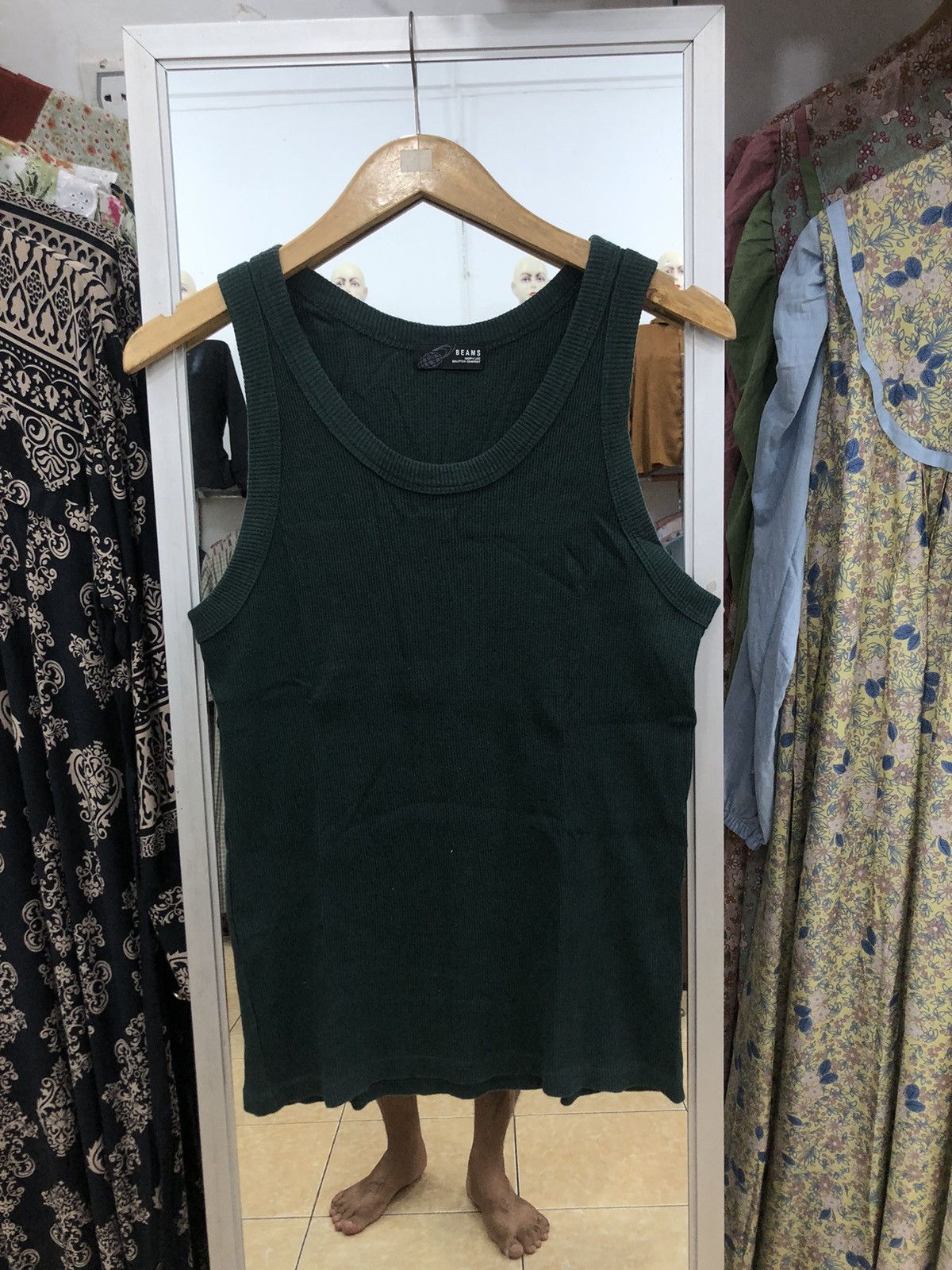 Beams Plus Vintage Beams Tanktop Size US S / EU 44-46 / 1 - 1 Thumbnail