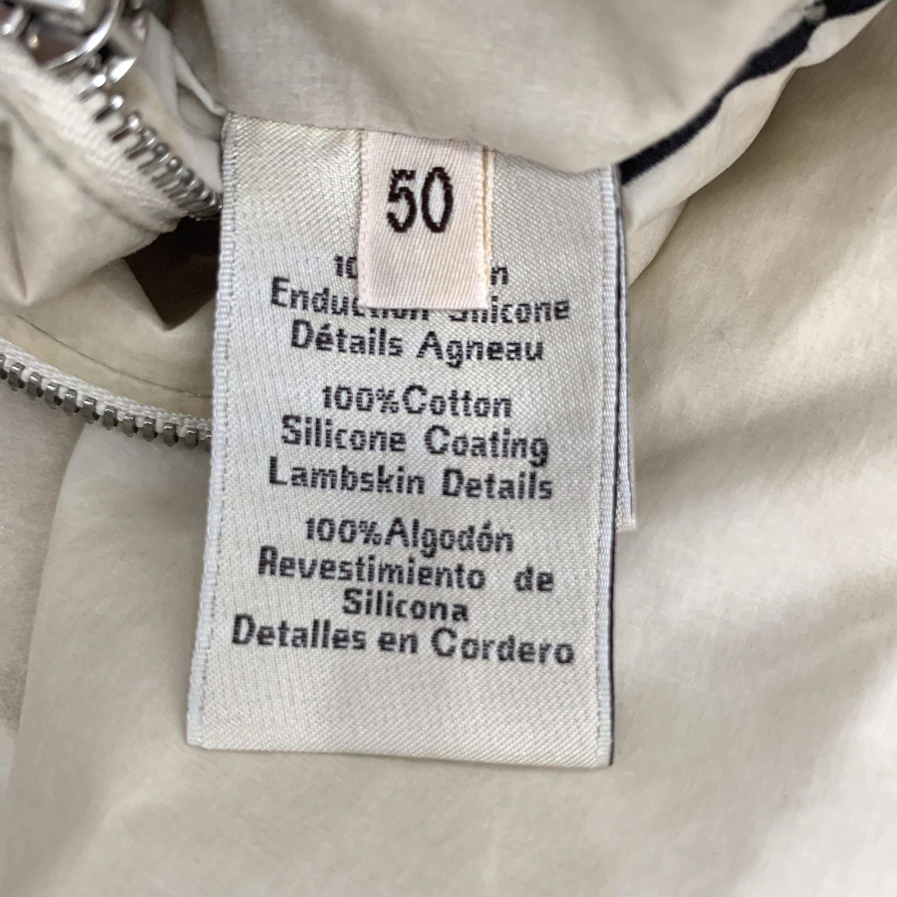 Hermes Hermes Beige Printed Cotton Hoodie Zip Jacket L (Size 50) Size L / US 10 / IT 46 - 8 Thumbnail