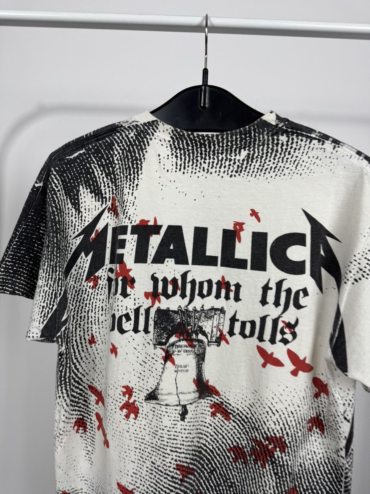 Metallica Metallica All Over Print T Shirt Raven Graphic 2013 Band M Size US M / EU 48-50 / 2 - 15 Thumbnail