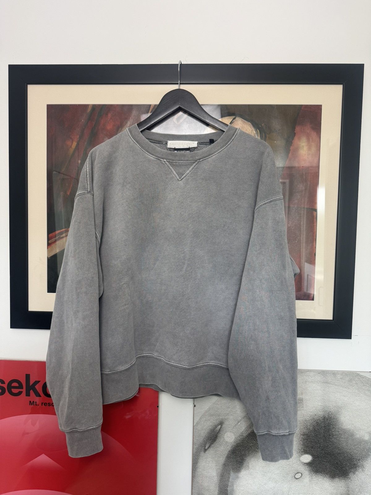 Our Legacy SS24 Our Legacy Perfect Sweatshirt Boxy Fit Washed 