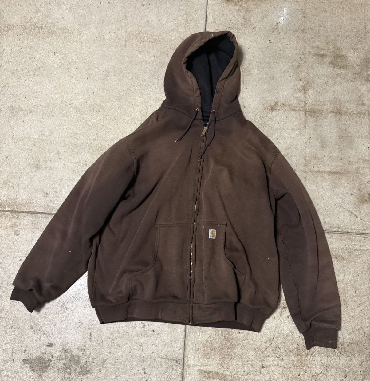 Vintage Carhartt Mesh Lined Hoodie